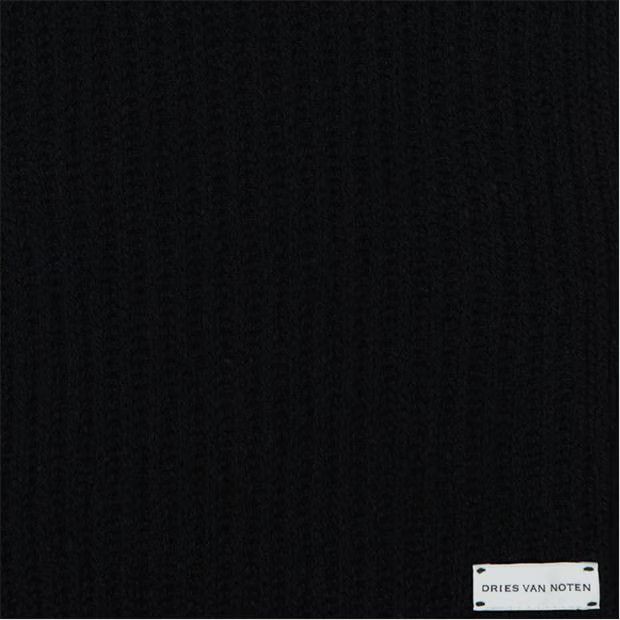Dries Van Noten o1g2r1mq1024 Size: OS / Scarf in Black Size ONE SIZE - 2 Thumbnail
