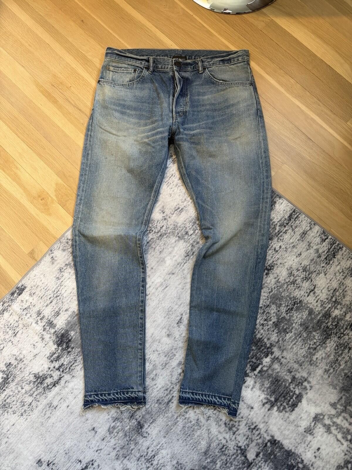 John Elliott John Elliot Distressed Jeans Blue Size 33 Size US 33 - 1 Thumbnail