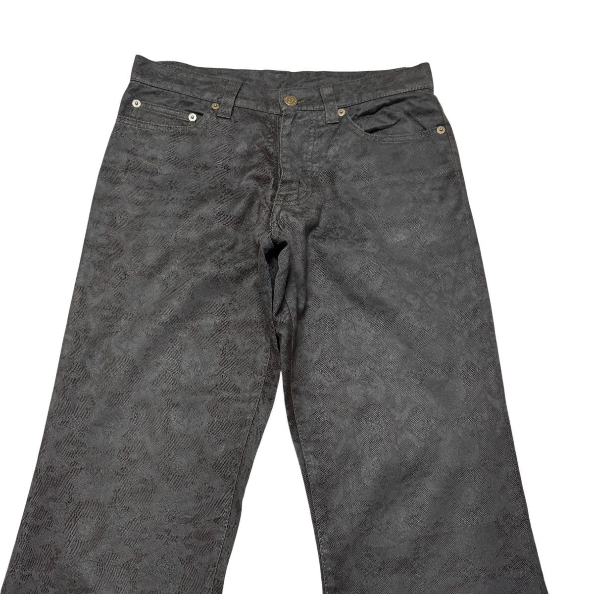 Tornado Mart Tornado Mart Denim Flare Jeans Abstract Size US 28 / EU 44 - 5 Thumbnail
