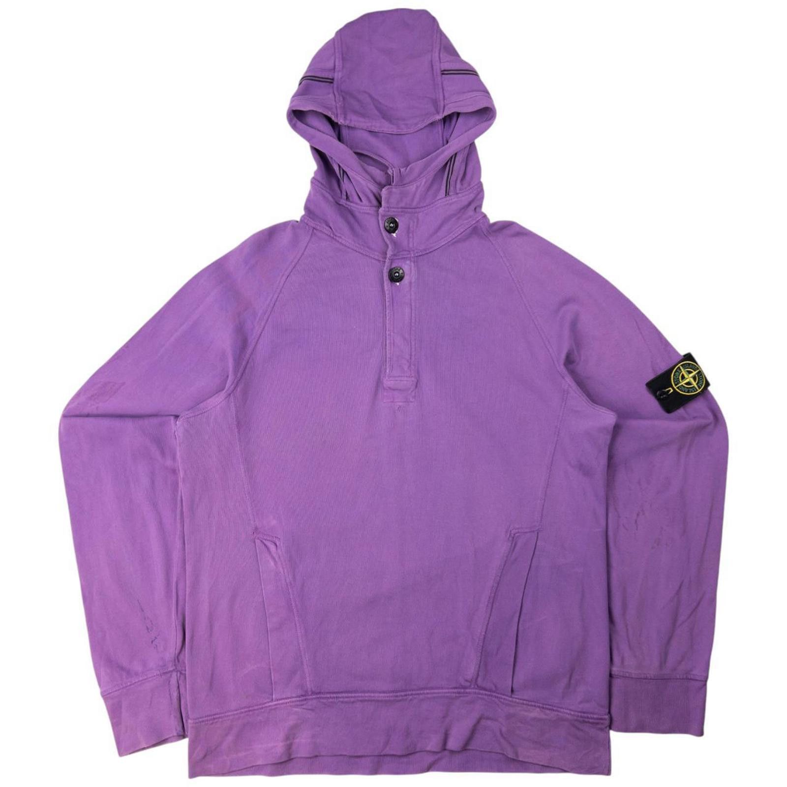 Stone Island Vintage Stone Island Q Zip Hoodie Size M Size US M / EU 48-50 / 2 - 1 Thumbnail