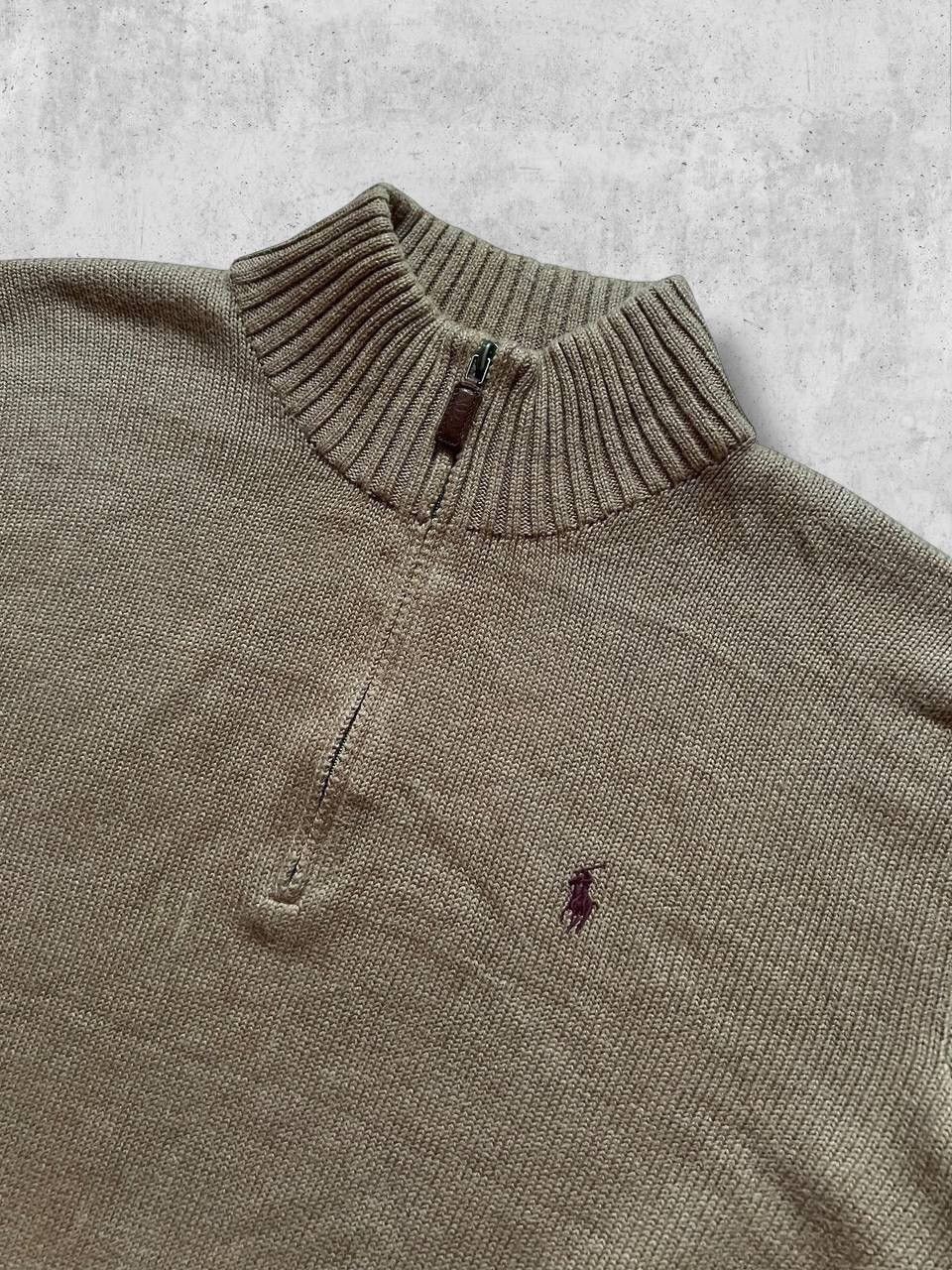 Polo Ralph Lauren RL Polo Ralph Lauren vintage zip sweater turtleneck vintage Size US L / EU 52-54 / 3 - 8 Thumbnail