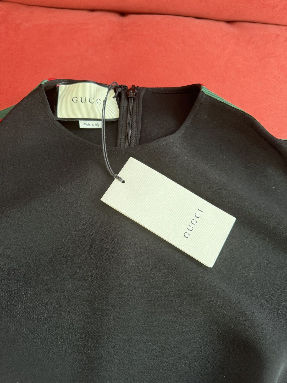 Gucci New Gucci black dress, size S int Size S / US 4 / IT 40 - 3 Thumbnail