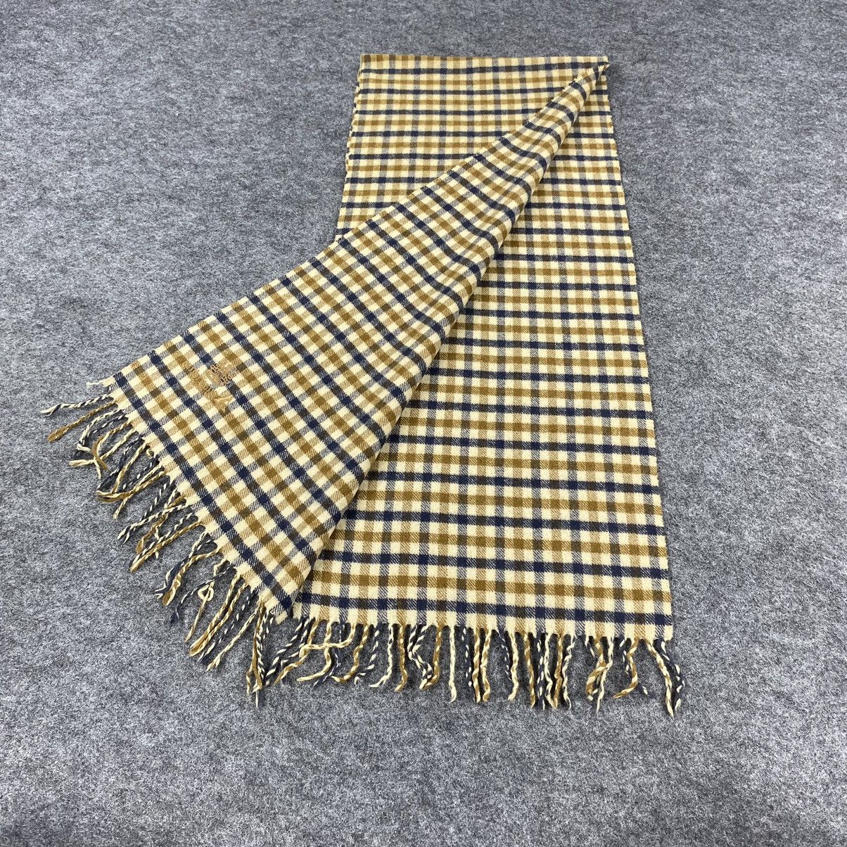 Aquascutum × Vintage Aquascutum Scarf # Muffler # Neckwear # D162 Size ONE SIZE - 3 Thumbnail