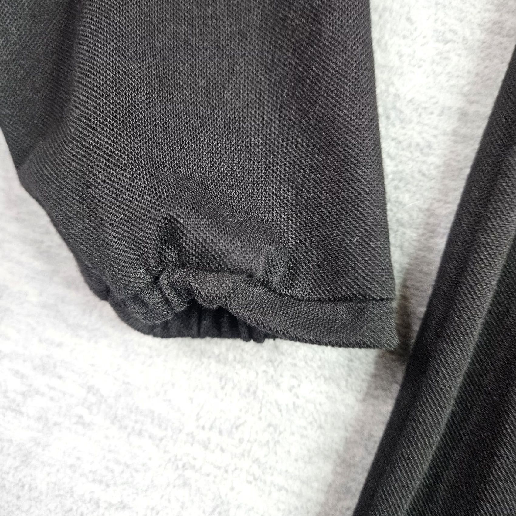 Vintage Rajabrooke Men’s Light Black 1/4 Zipper Long Sleeve Polo Sz S Shirt Regular Black Polo Men's Short Sleeve? Size US S / EU 44-46 / 1 - 6 Thumbnail