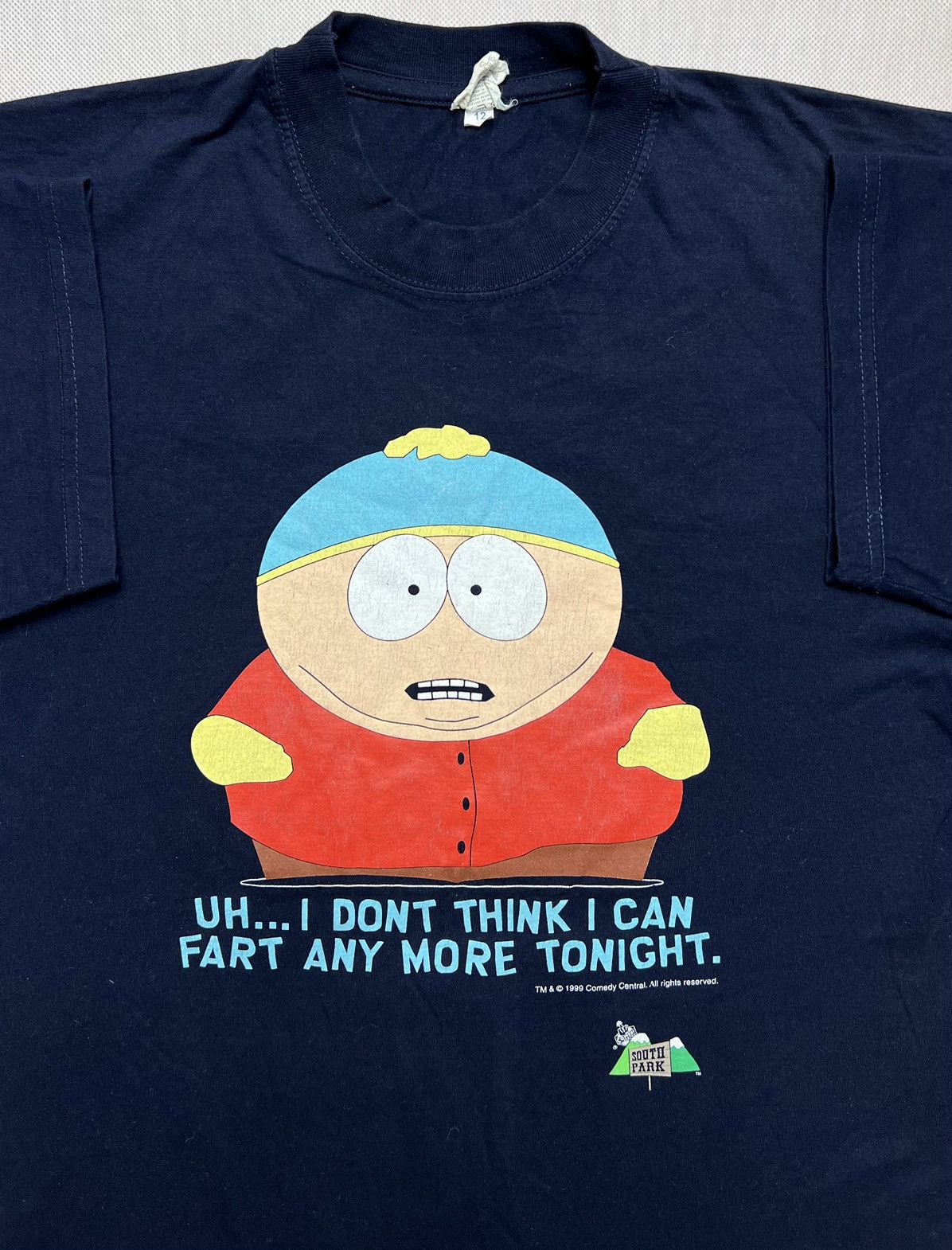 Tshirt South Park 1999 Cartman Vintage 90’s