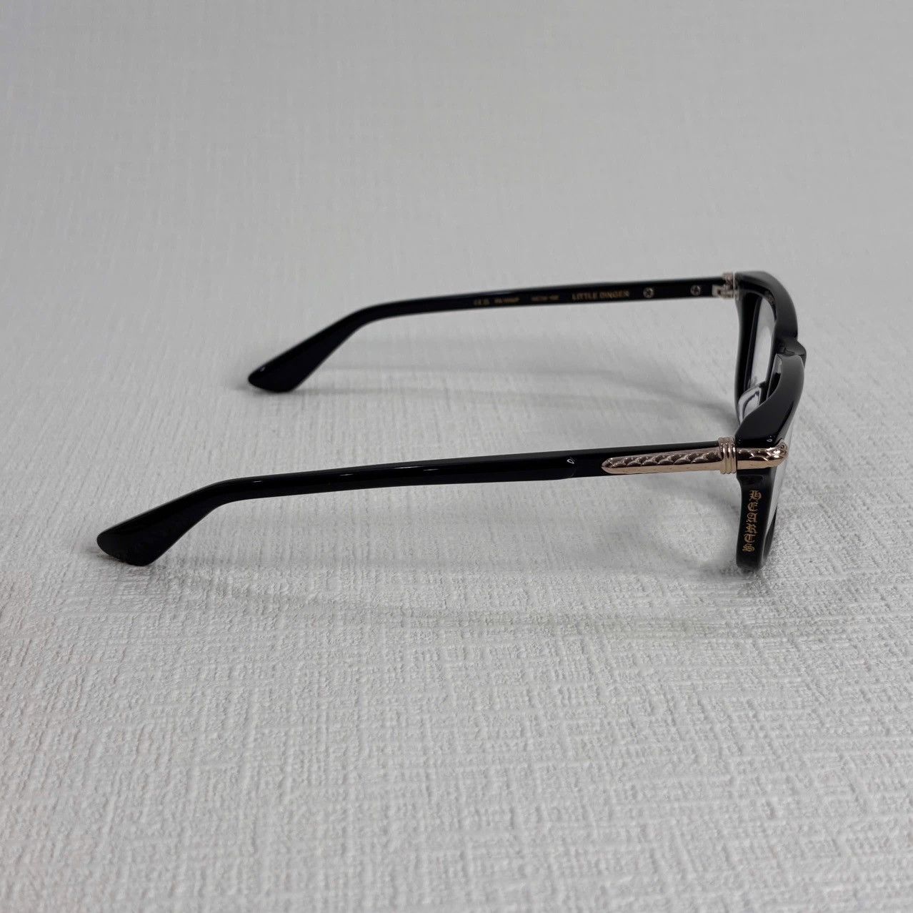 Chrome Hearts CHROME HEARTS LITTLE DINGER Black/18KGP - 54/18/152 Size ONE SIZE - 4 Thumbnail