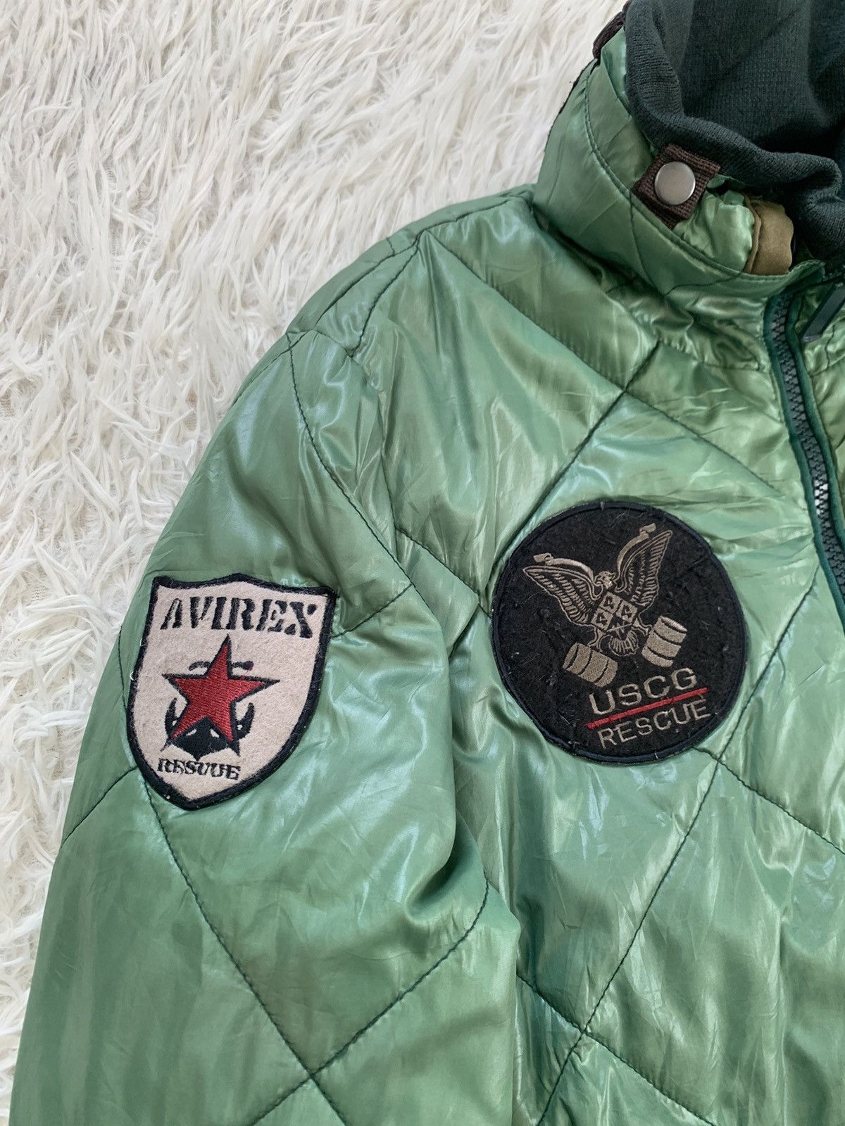 Avirex Avirex USCG AF-75 Quilted Jacket Size US M / EU 48-50 / 2 - 5 Thumbnail