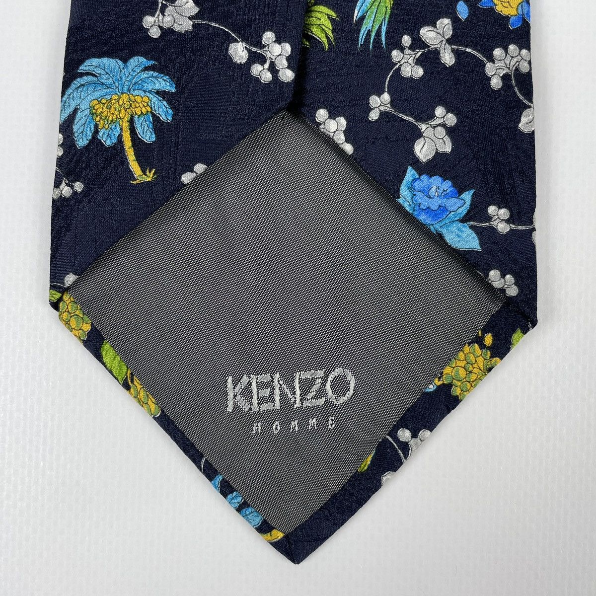 Kenzo Kenzo Homme Abstraction Silk Tie Size ONE SIZE - 5 Thumbnail