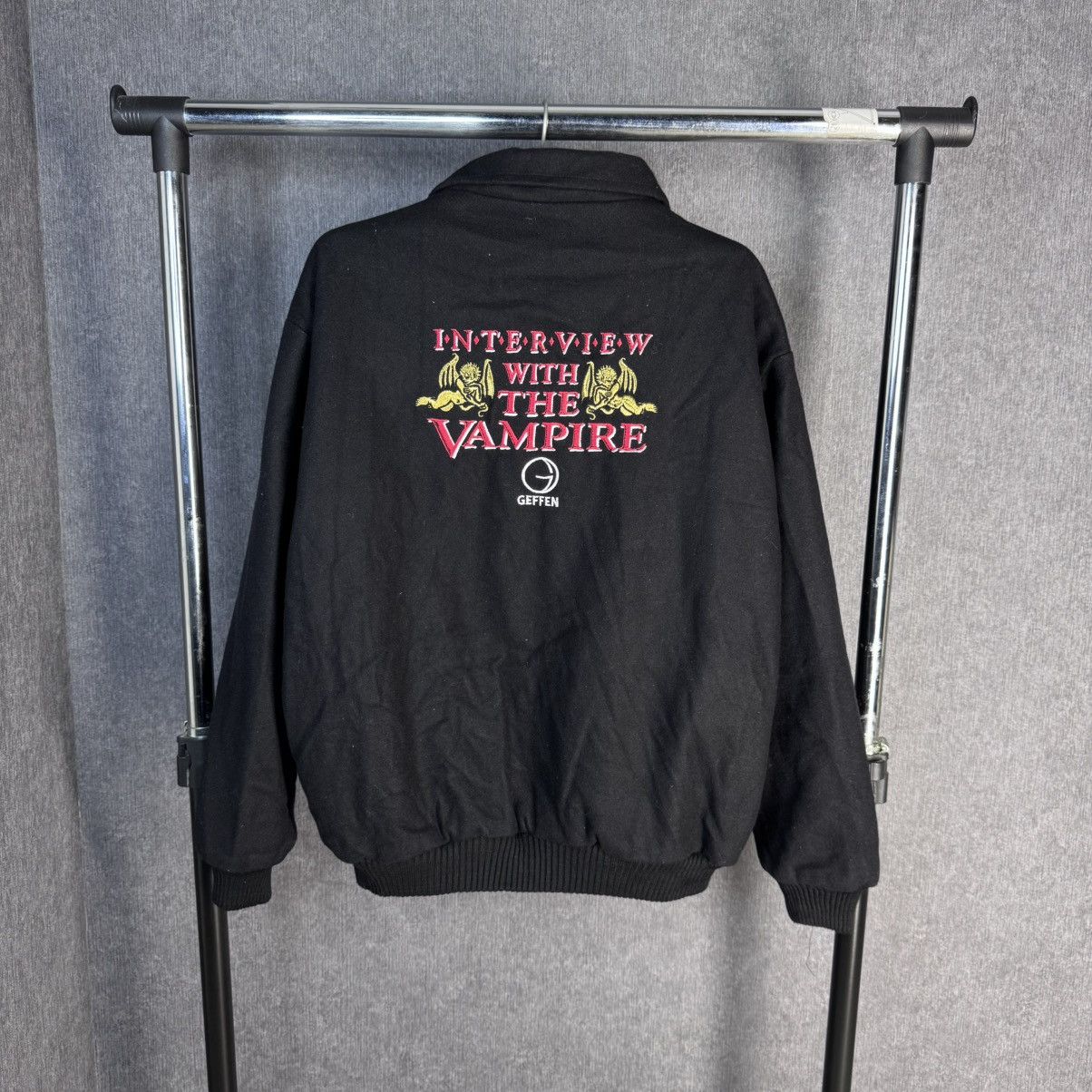 Warner Bros VTG 1994 Interview with the Vampire Crew Bomber jacket rare Size US XL / EU 56 / 4 - 1 Thumbnail