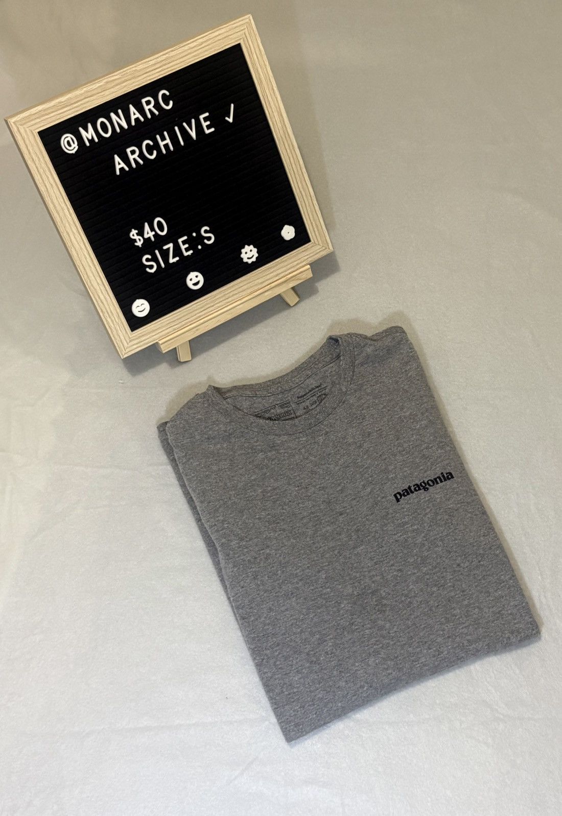 Patagonia Patagonia Essential Logo Tee Size US S / EU 44-46 / 1 - 1 Thumbnail