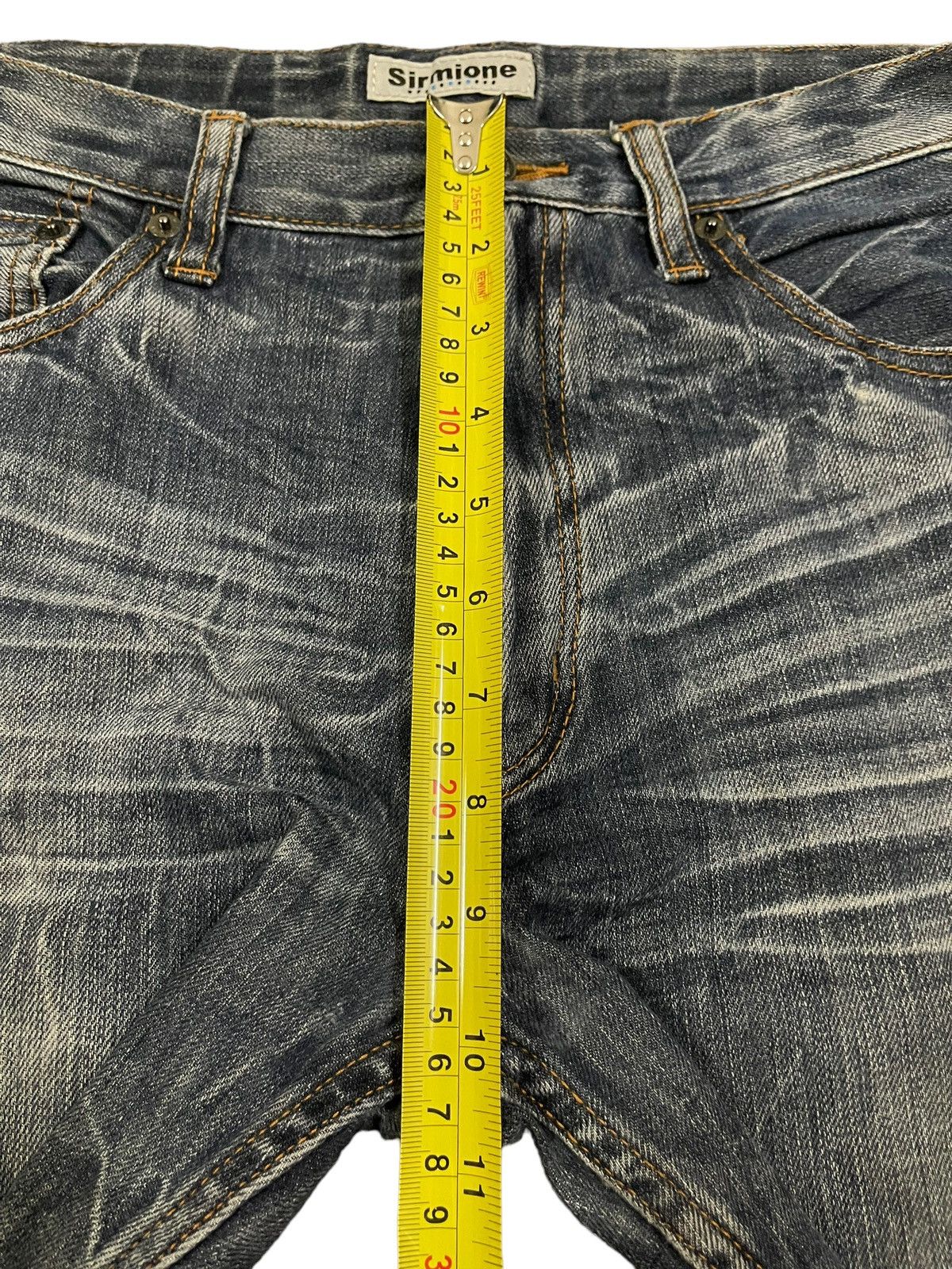 14th Addiction Vintage Japanese Brand Blue Wash Style Baggy Jeans Size US 29 - 13 Thumbnail