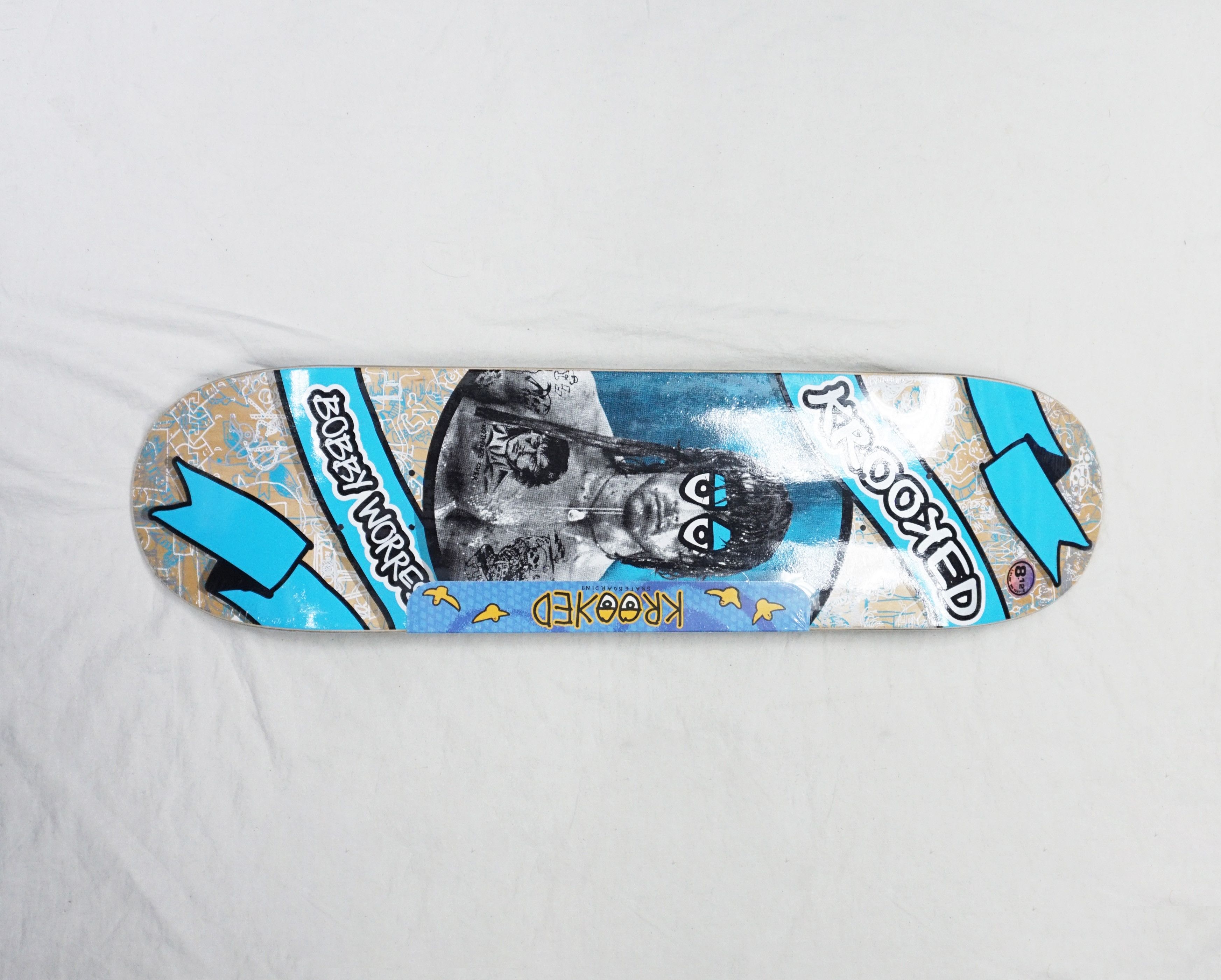 Krooked 00's Krooked Bobby Worrest skateboard deck Size ONE SIZE - 2 Thumbnail