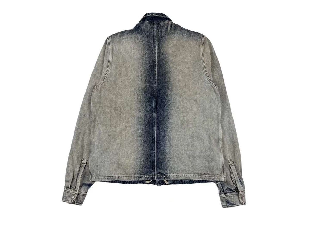 Rick Owens Drkshdw Rick Owens Drkshdw Mineral Pearl Degrade Denim Jacket Size US S / EU 44-46 / 1 - 2 Thumbnail