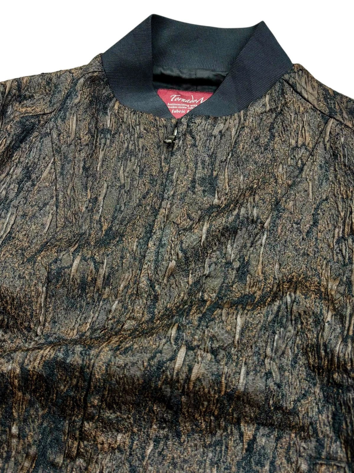 Tornado Mart Archive Tornado Mart - Italy Made Textured Real Tree Jacket Size US M / EU 48-50 / 2 - 7 Thumbnail