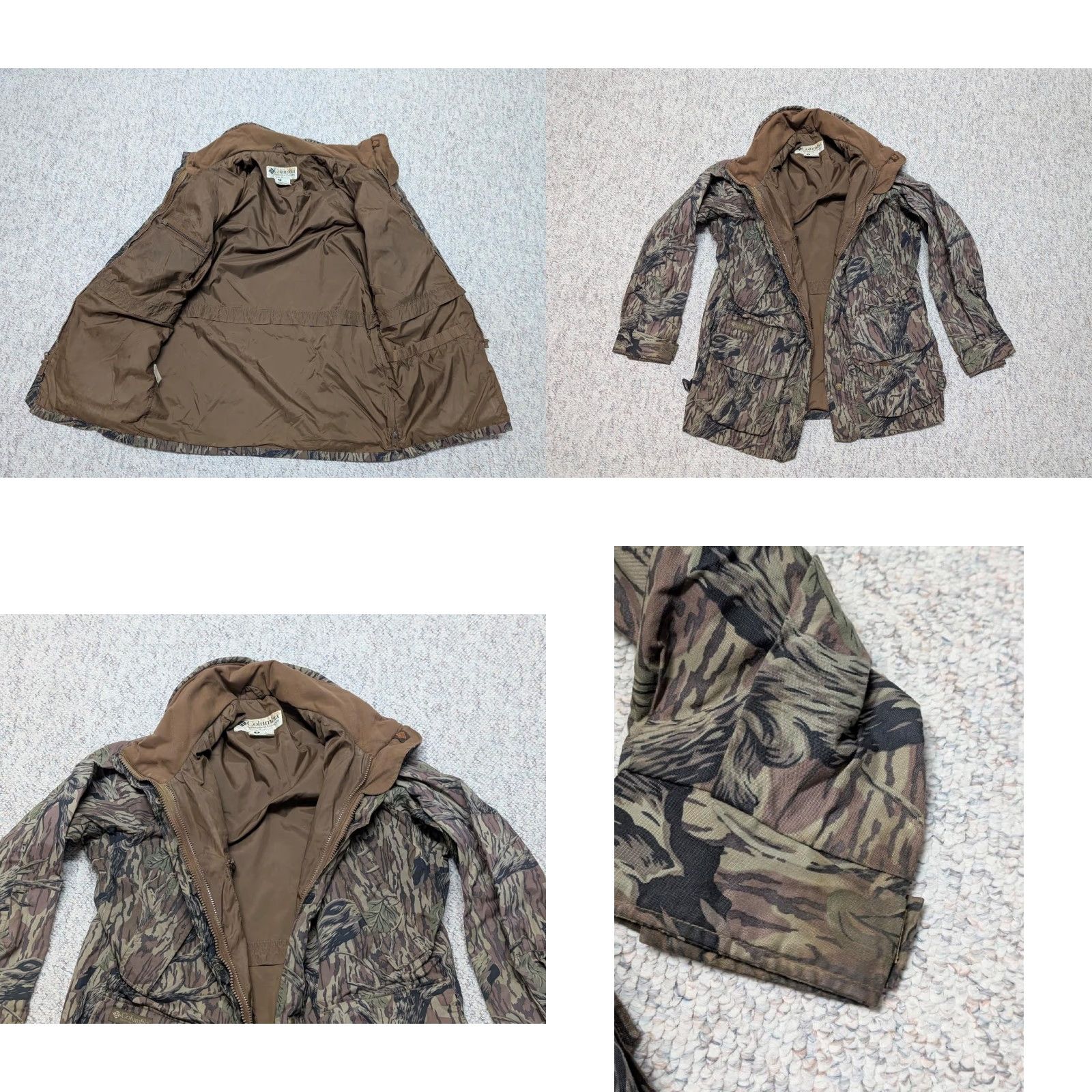 Vintage VINTAGE Columbia Mossy Oak Camouflage Parka Coat Men M Nylon Shell Moose Mossy Oak Pattern HUNTING Camouflage Size US M / EU 48-50 / 2 - 8 Thumbnail