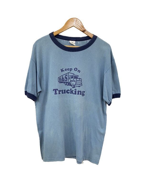 Band Tees ✅ VTG BELLE AND SEBASTIAN Keep on trucking indie band shirt Size US L / EU 52-54 / 3 - 1 Thumbnail