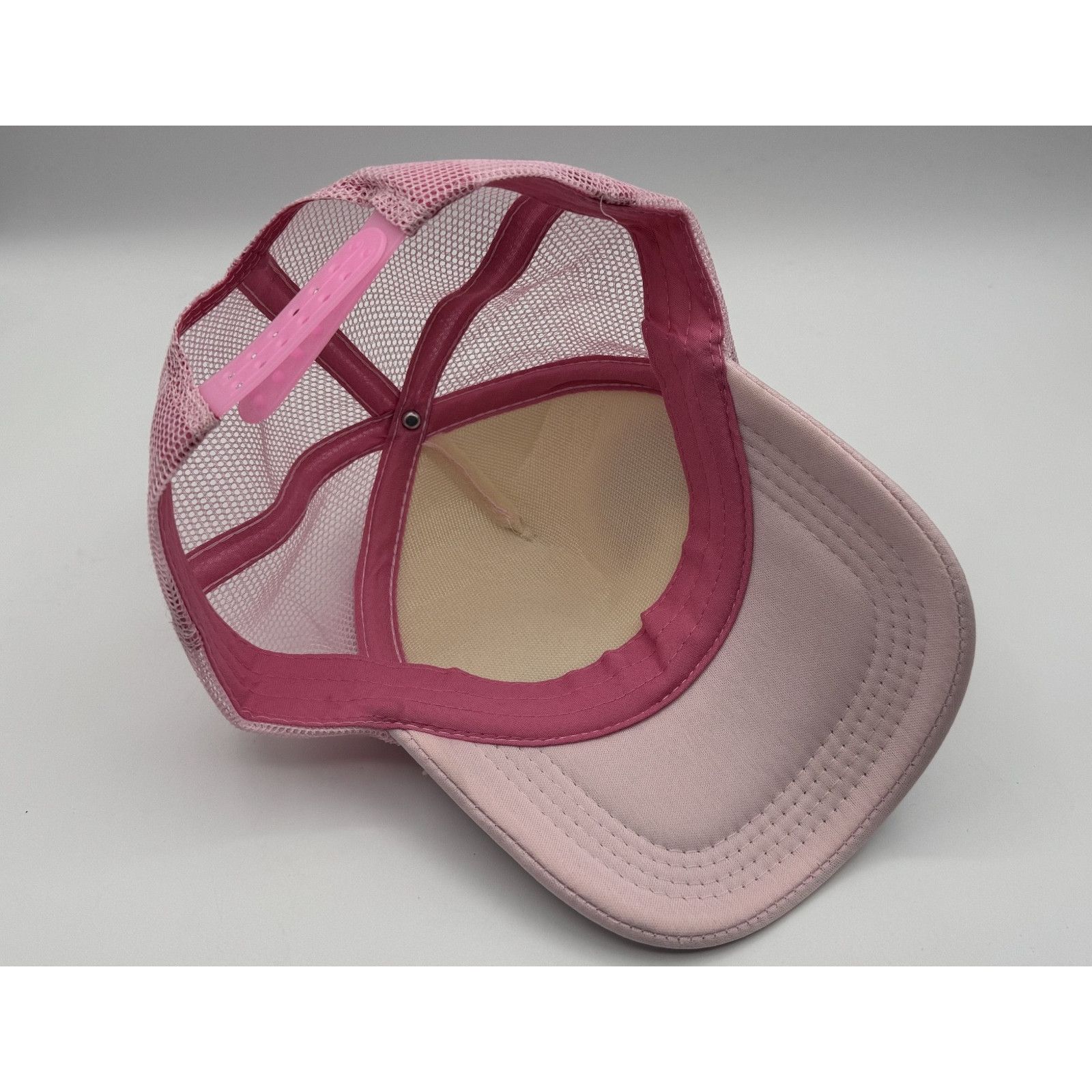 Other Smiley Happy Face Mesh Pink Choose Joy & Happy SOP Trucker Size ONE SIZE - 6 Thumbnail