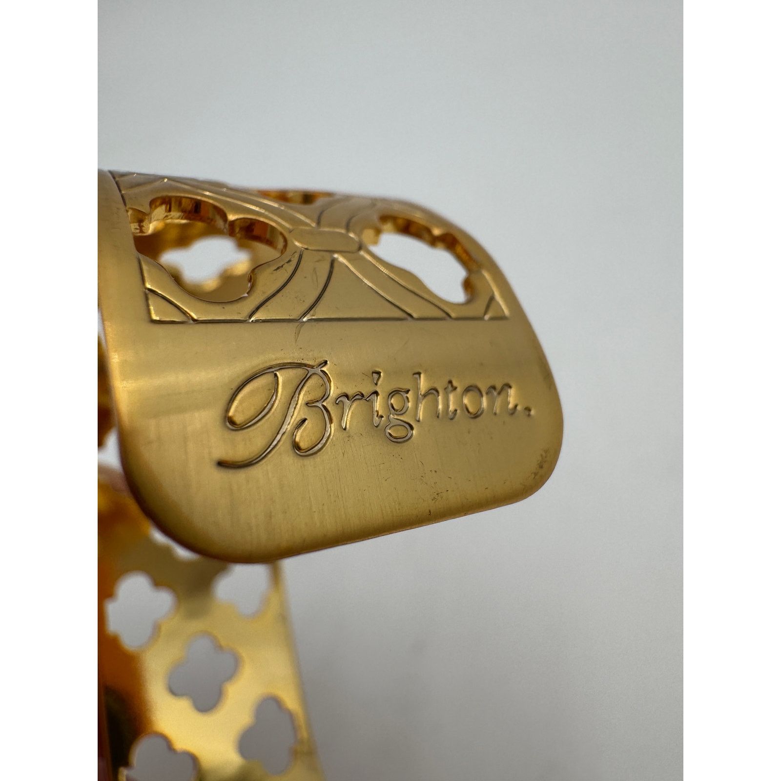 Brighton Christo London Narrow Cuff Bracelet by Brighton Gold Tone Size ONE SIZE - 2 Thumbnail