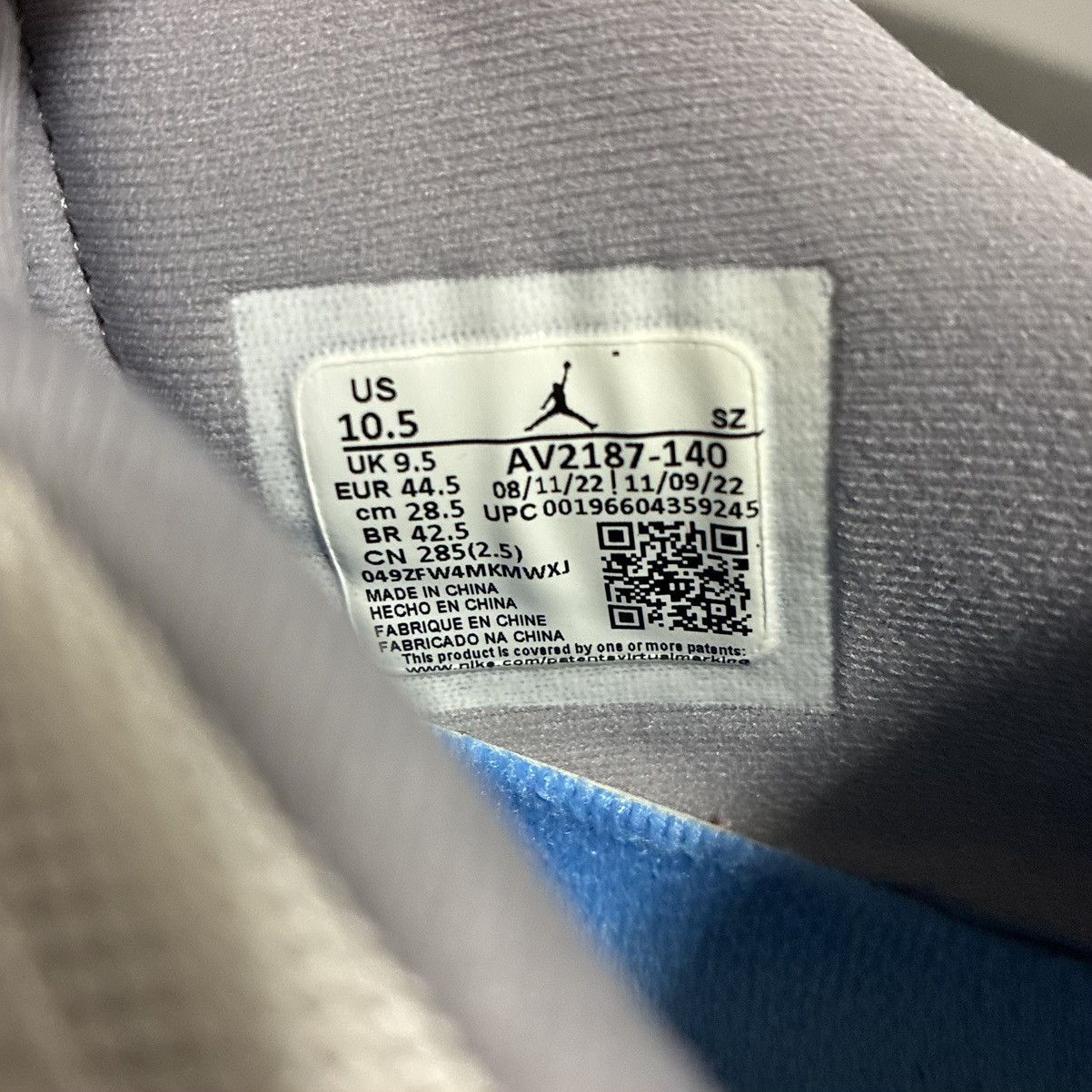 Jordan Brand Air Jordan 11 Retro Low ‘Cement Grey’ - Size US 10.5 Size US 10.5 / EU 43-44 - 8 Thumbnail