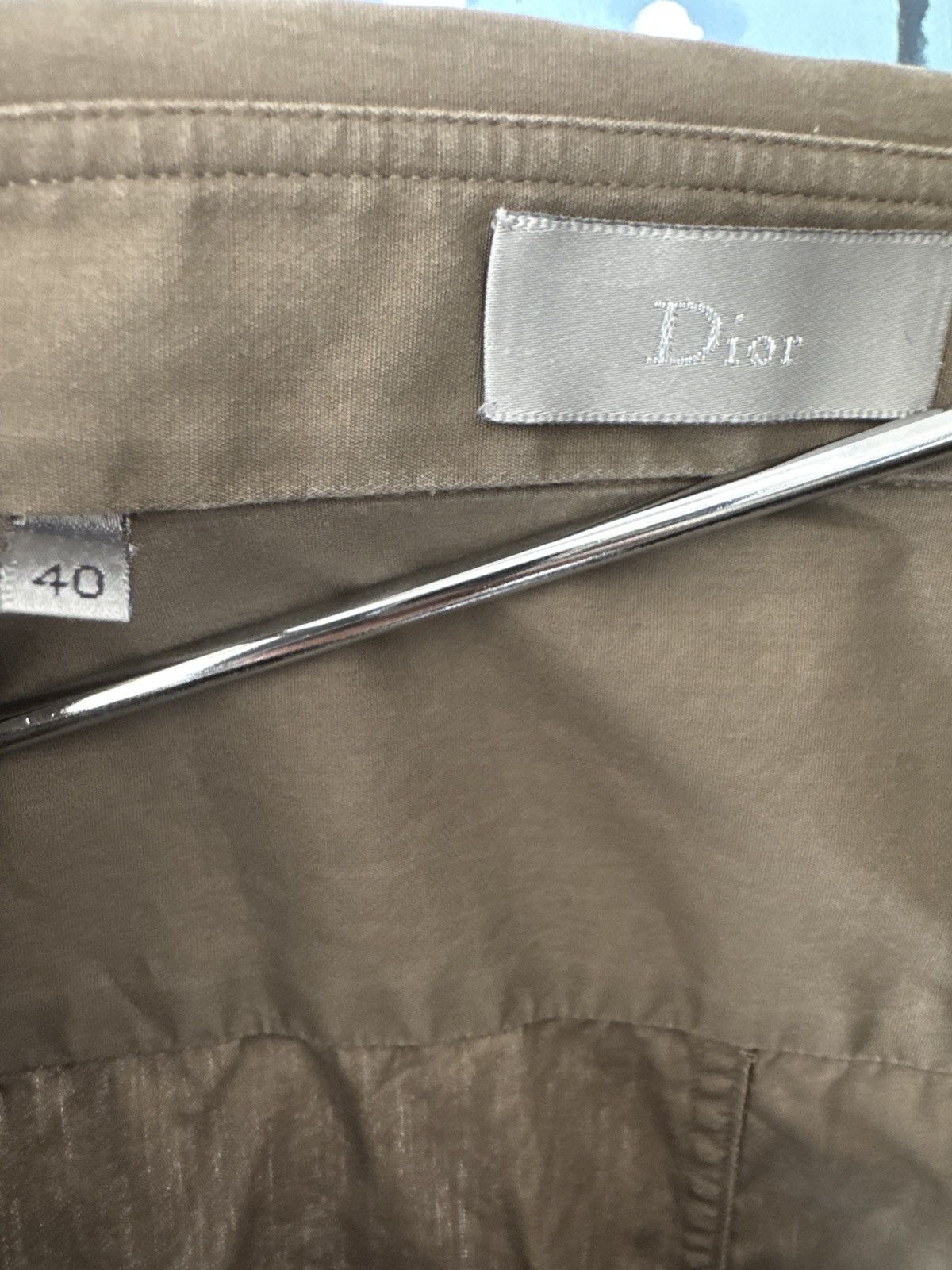 Dior Dior short sleeve button down size 40 Size US M / EU 48-50 / 2 - 2 Thumbnail