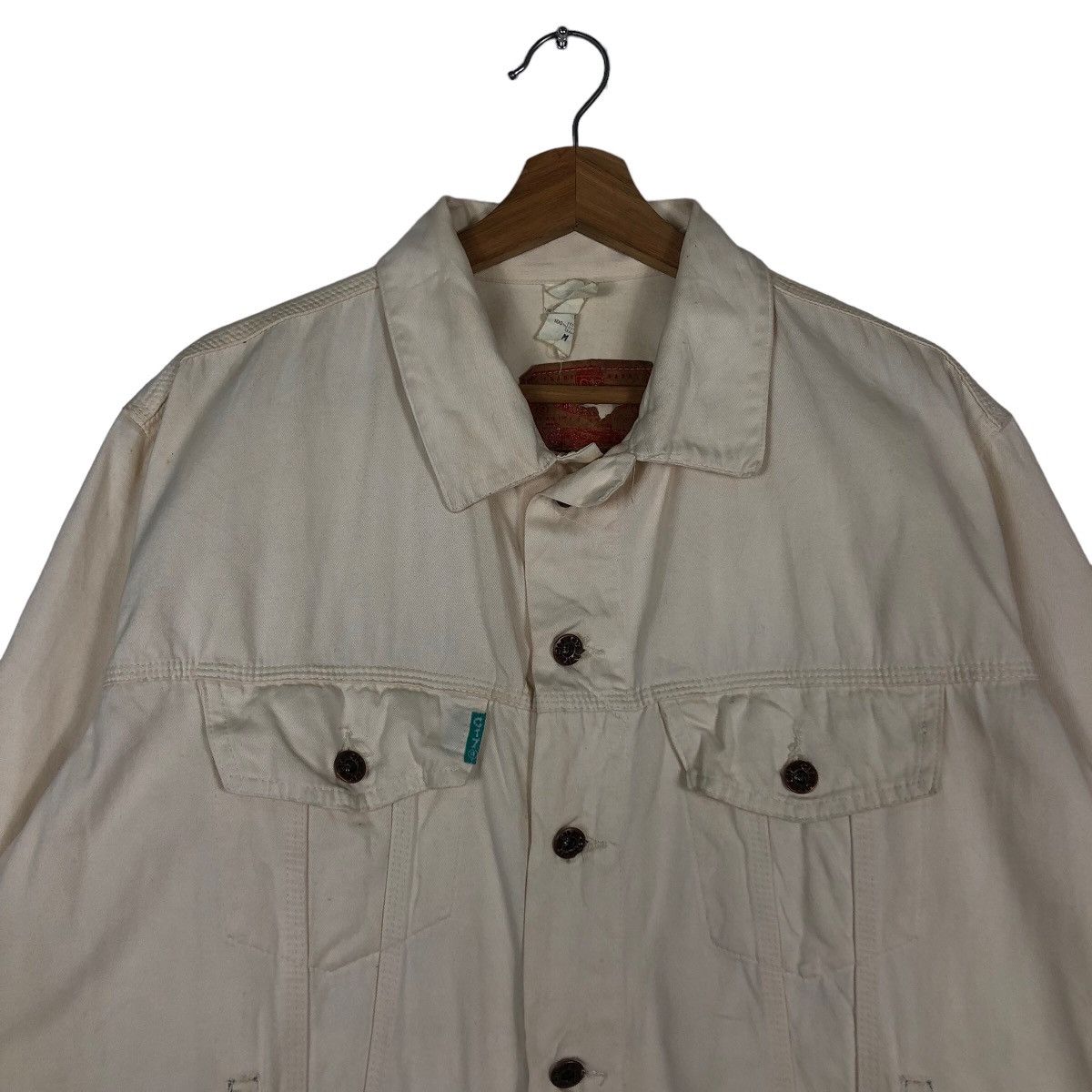 Japanese Brand 🔥90’s Vintage Trucker Jacket USA Made Size US M / EU 48-50 / 2 - 2 Thumbnail