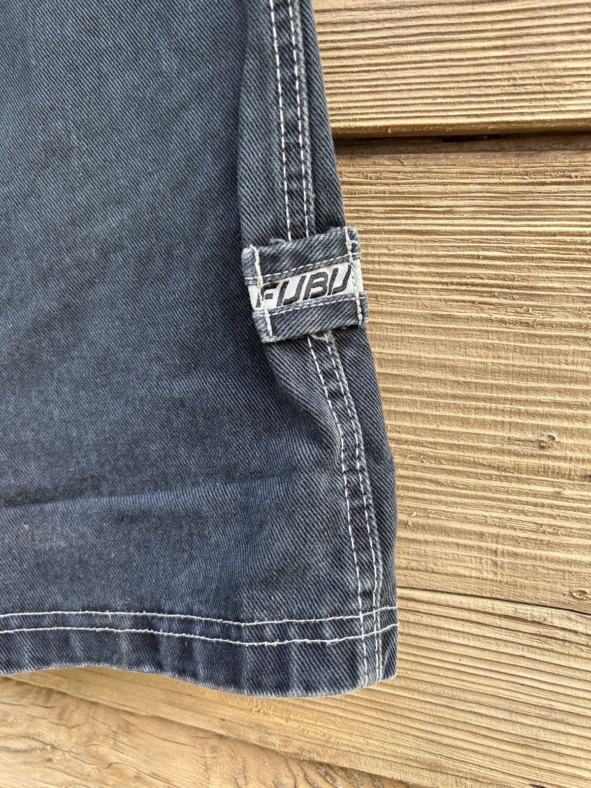 Fubu 90s Vintage Fubu Denim Workwear Carpenter Rap Jeans Pants Size US 31 - 10 Thumbnail