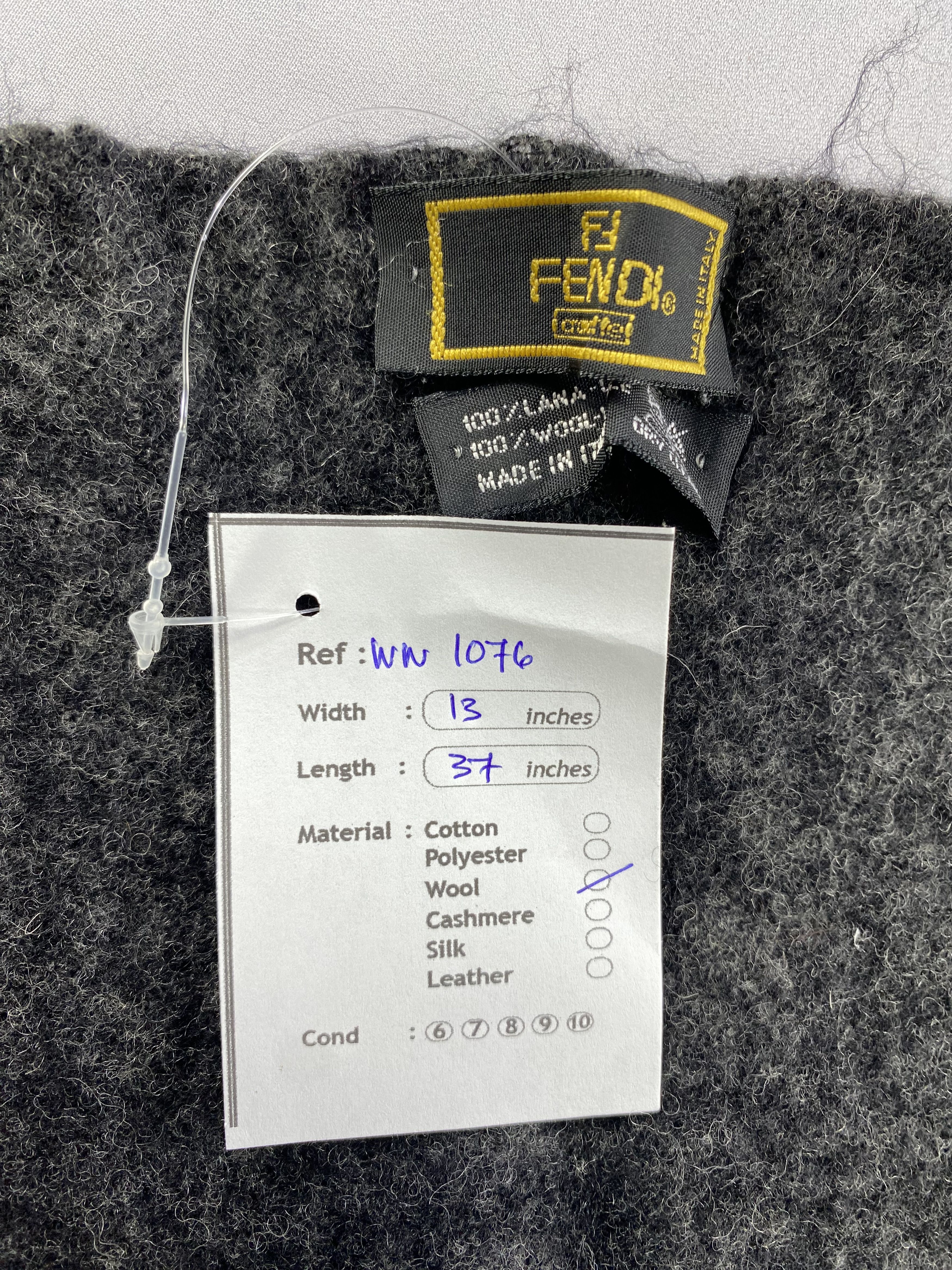 Fendi × Vintage Fendi Scarf / Muffler / Neckwear Size ONE SIZE - 4 Thumbnail