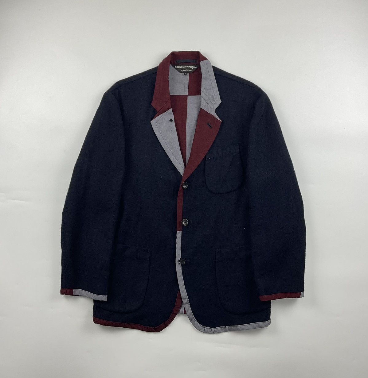 Comme des Garcons Homme Plus Comme des Garcons Homme Plus S/S'01 3B Plaid Lining Jacket Size US S / EU 44-46 / 1 - 3 Thumbnail