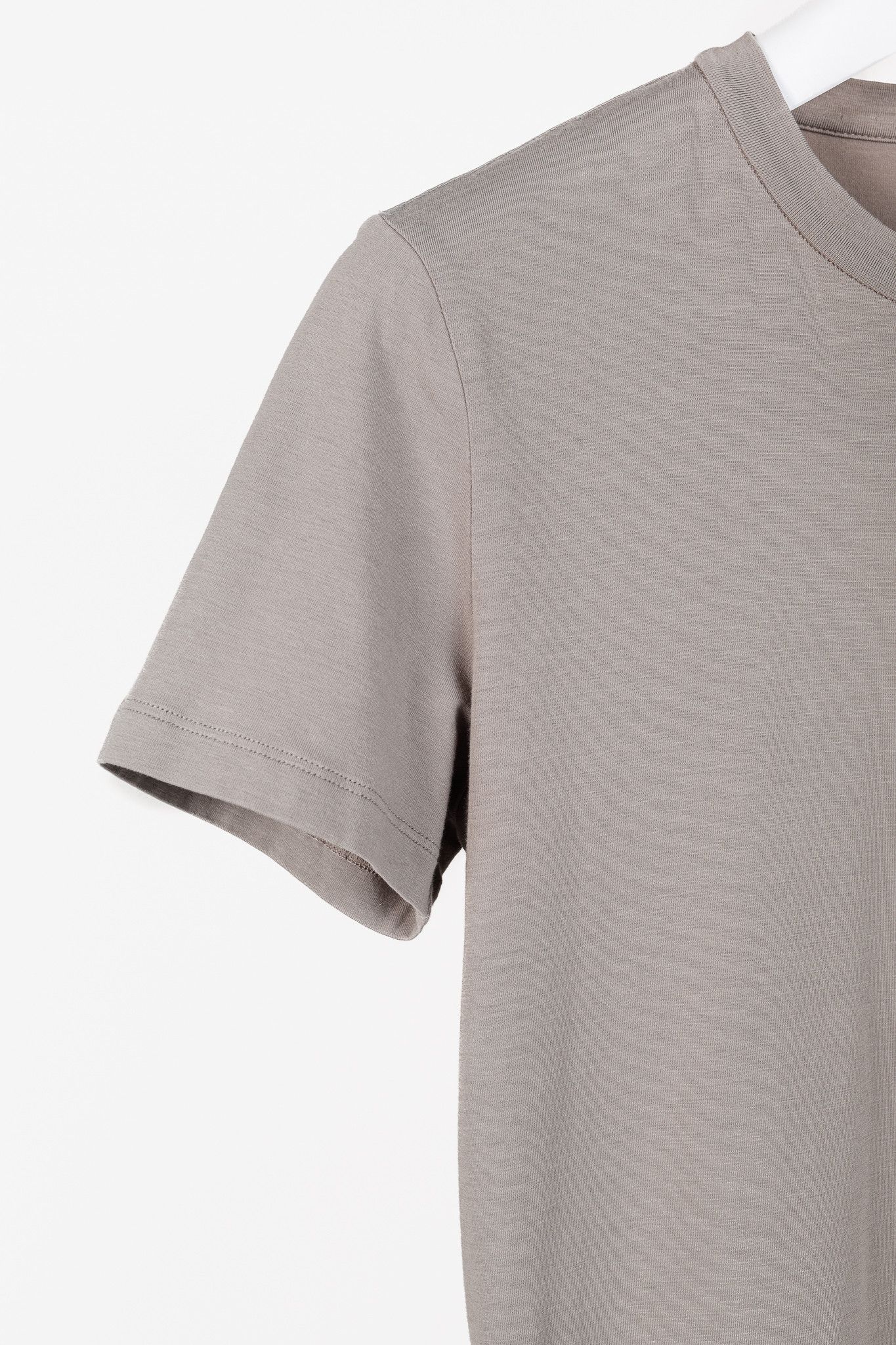 Brunello Cucinelli Brunello Cucinelli SS/16 Cotton Jersey Monili-Bead T-Shirt Size XL / US 12-14 / IT 48-50 - 5 Thumbnail