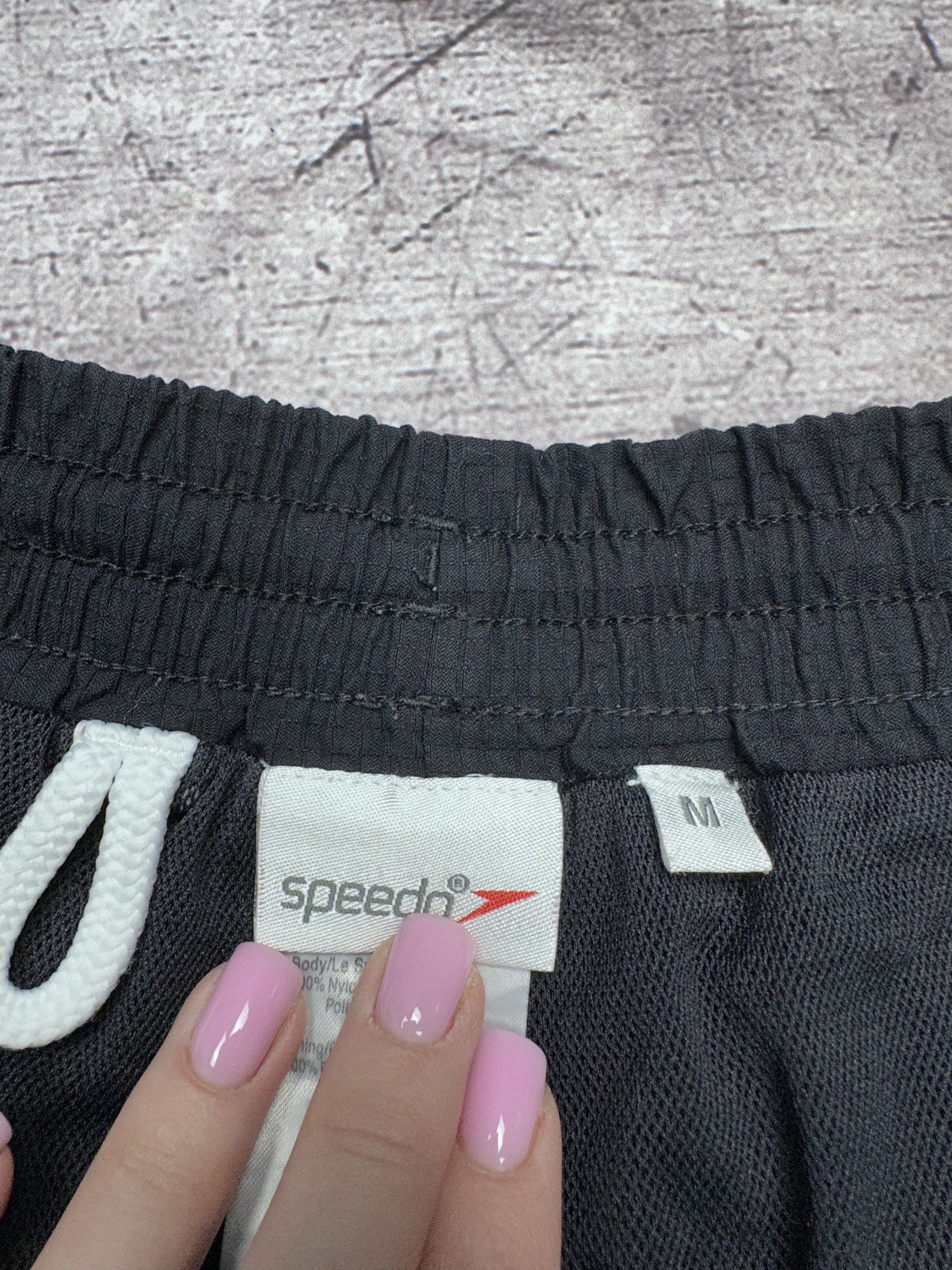 Speedo Speedo Vintage Mens Big Logo Nylon Swimming Shorts Size US 32 / EU 48 - 5 Thumbnail