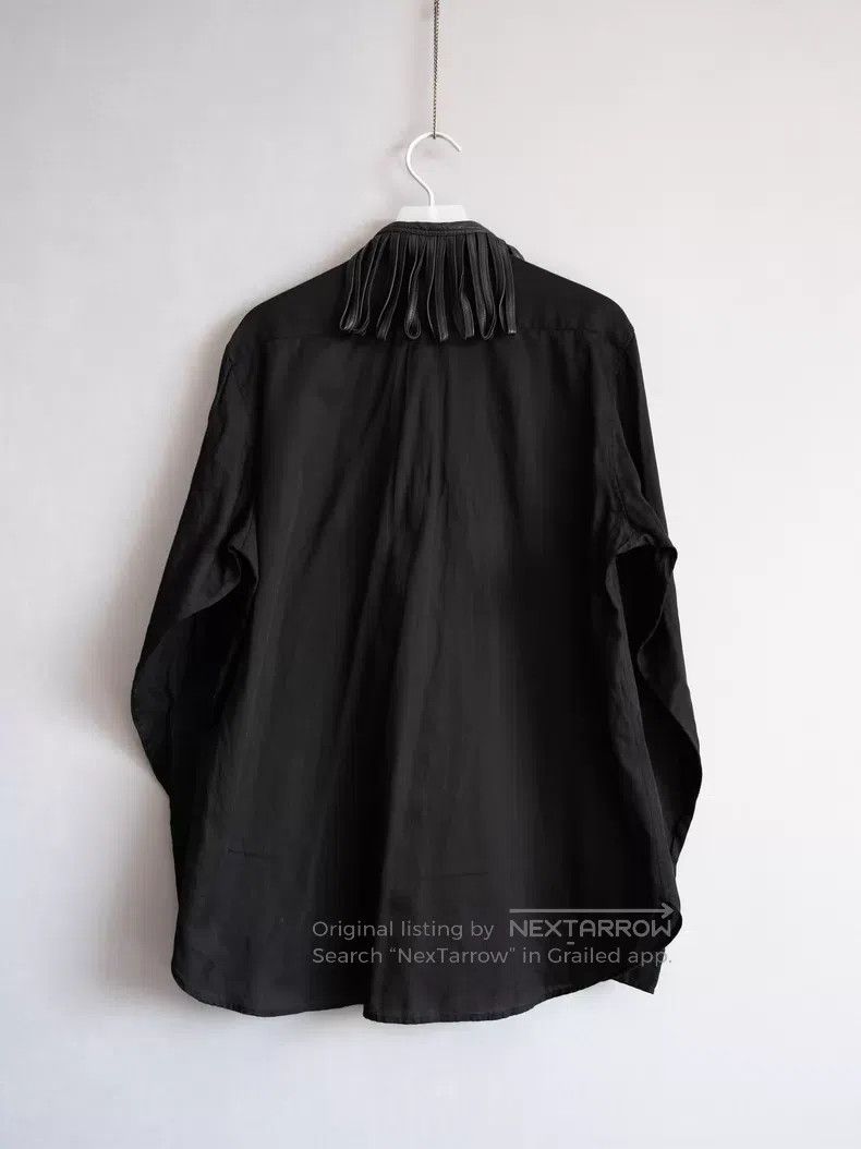 Yohji Yamamoto Yohji Yamamoto 06AW fringed ring detail sheepskin shirt| Size US M / EU 48-50 / 2 - 2 Thumbnail