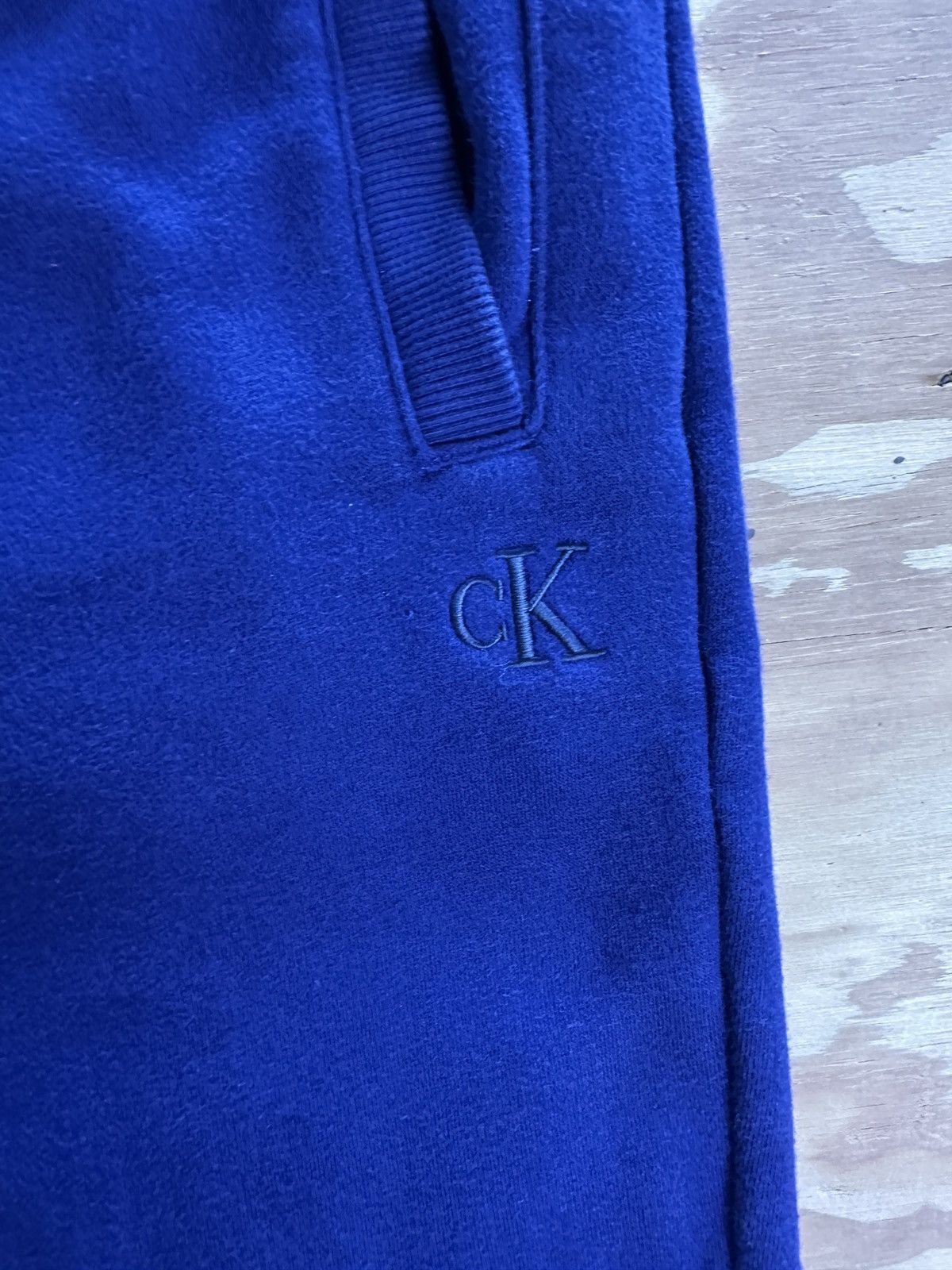 Calvin Klein Blue Calvin Klein Jogger Sweatpants Size US 38 / EU 54 - 3 Thumbnail