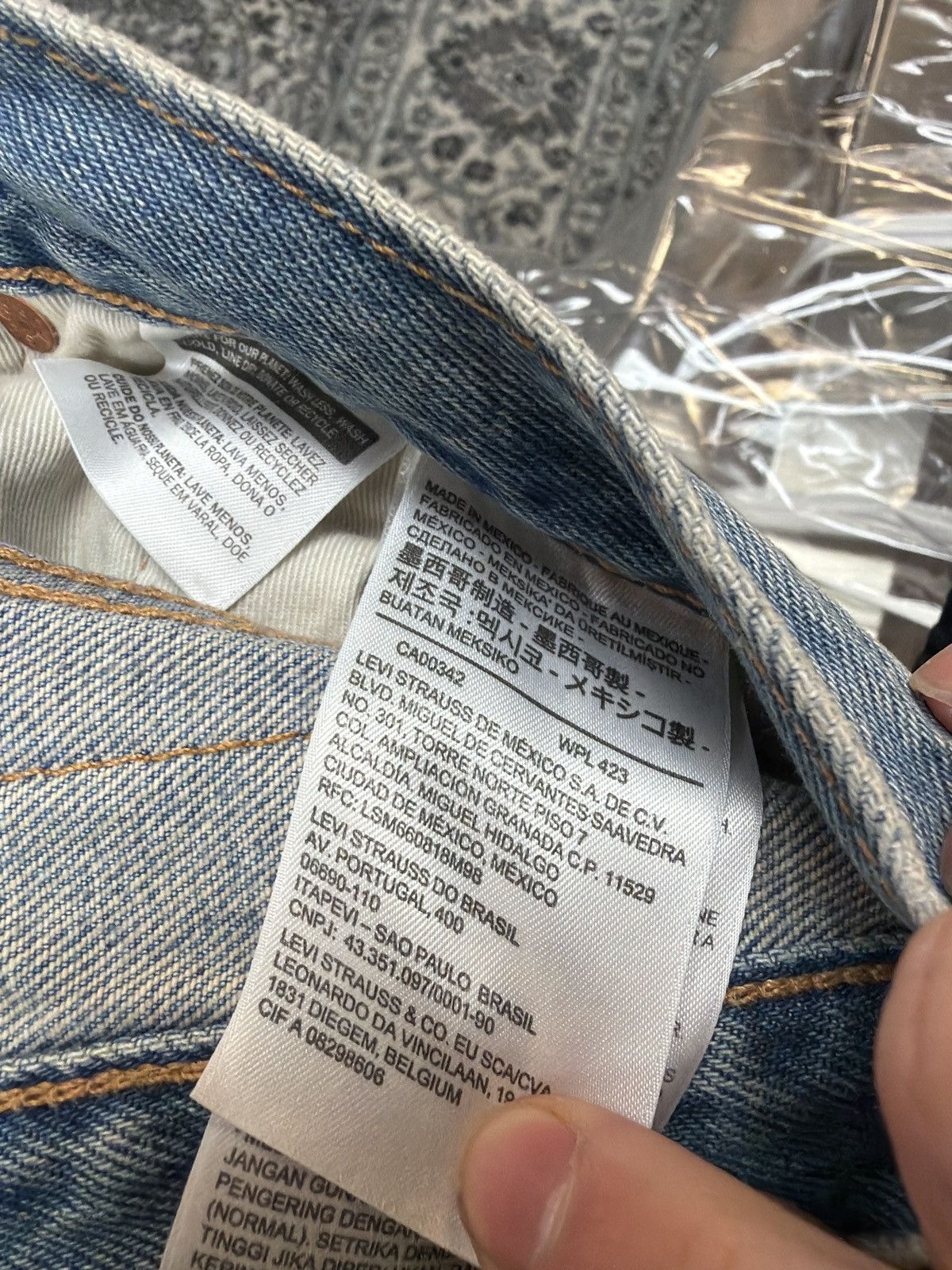 DENIM TEARS × Virgil Abloh Denim tears x Virgil abloh candle jeans Size US 30 / EU 46 - 4 Thumbnail