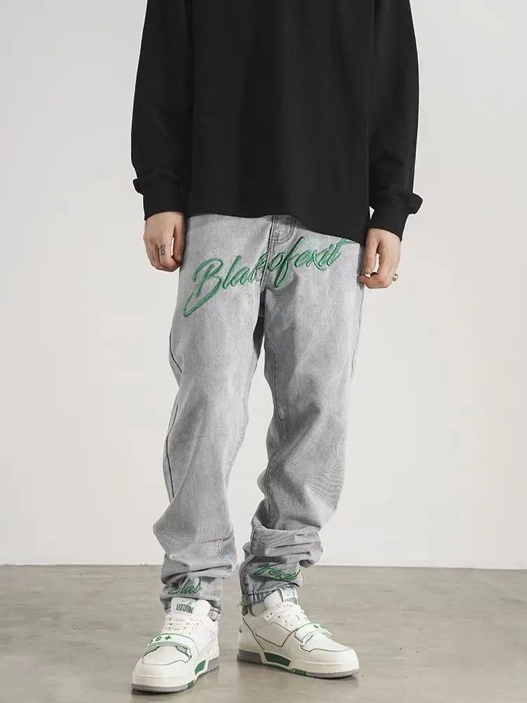Designer × Japanese Brand Vintage Hip Hop Street Loose Casual Pants Size US 32 / EU 48 - 2 Thumbnail