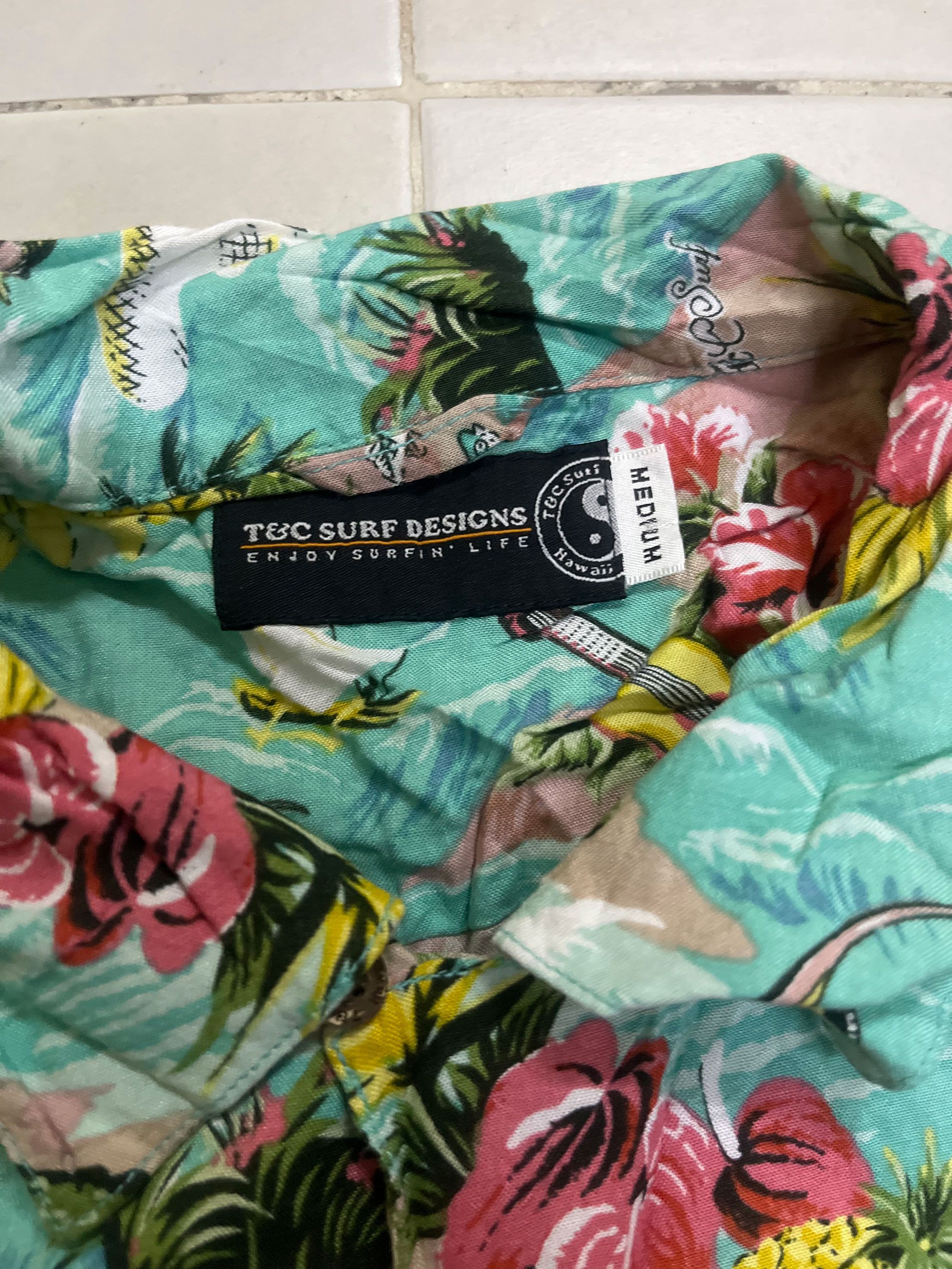 Sci-Fi Fantasy T&C Surf Short Sleeve Hawaii Hawaii Full Printed Size US M / EU 48-50 / 2 - 2 Thumbnail