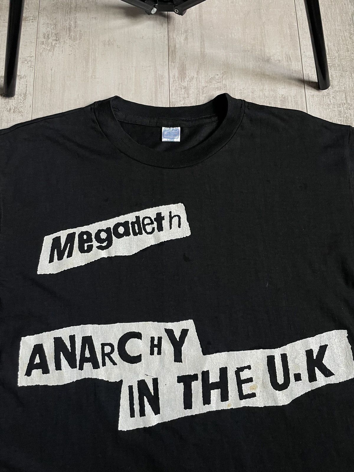 Band Tees 💥RARE💥 Vintage Megadeth 1988 “Anarchy in the U.K. T-Shirt Size US L / EU 52-54 / 3 - 2 Thumbnail