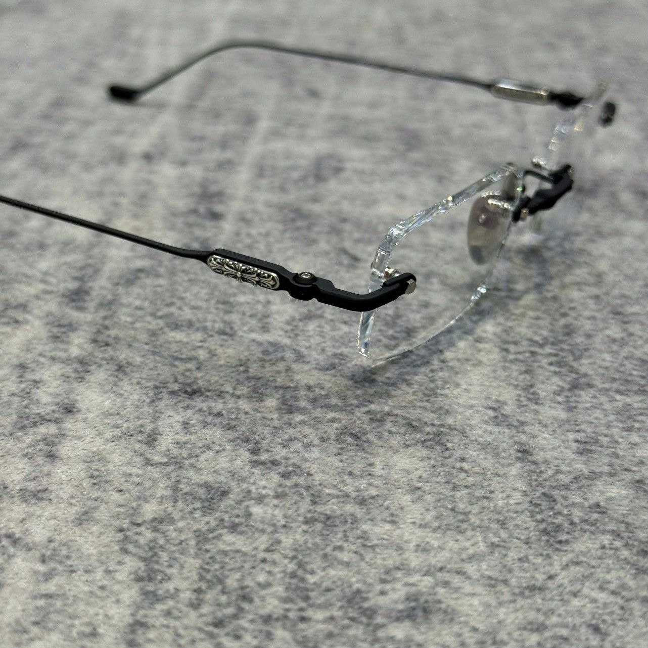 Chrome Hearts CHROME HEARTS SOFFFFFFFFERS II Matte Black/Shiny Silver Size ONE SIZE - 3 Thumbnail