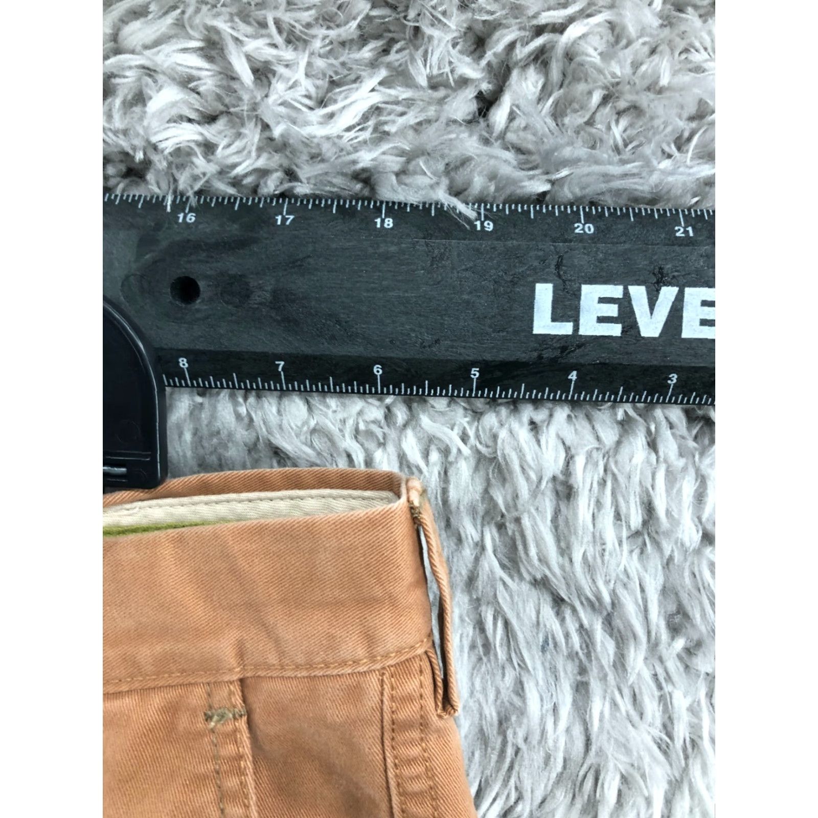 Vintage LK Chino Pants Size 38x32 Brown Straight Leg Medium Wash FLAW Size US 38 / EU 54 - 2 Thumbnail