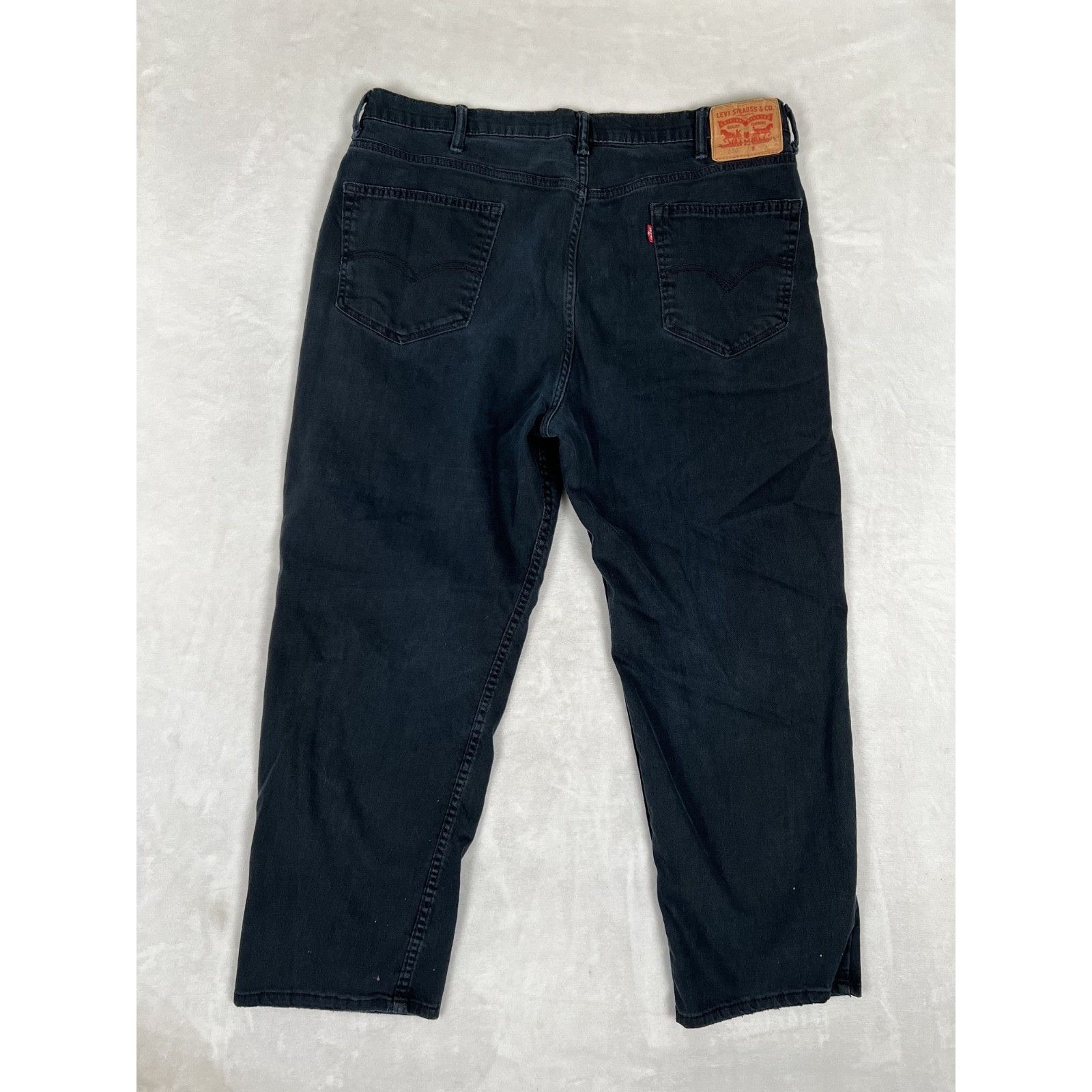 Levi's Levi’s 550 Black Denim Jeans Size 40x30 Faded Stained Grunge Size US 40 / EU 56 - 10 Thumbnail