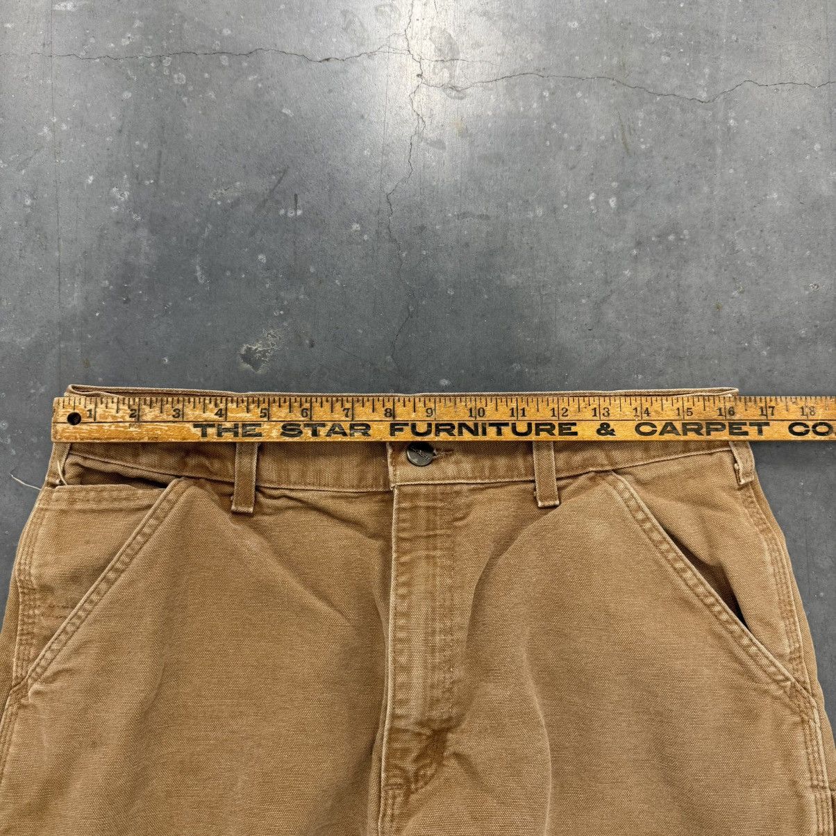 Carhartt × Carhartt Wip × Vintage Vintage Y2K Carhartt Faded Distressed Carpenter Pants Size US 32 / EU 48 - 18 Thumbnail