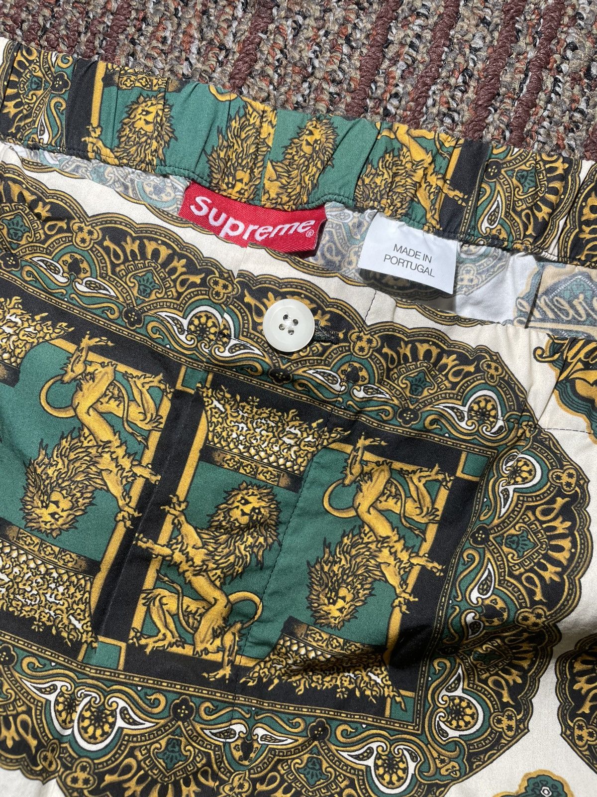 Supreme Supreme Regency Pajama Pant (X-Large) Size US 38 / EU 54 - 2 Thumbnail