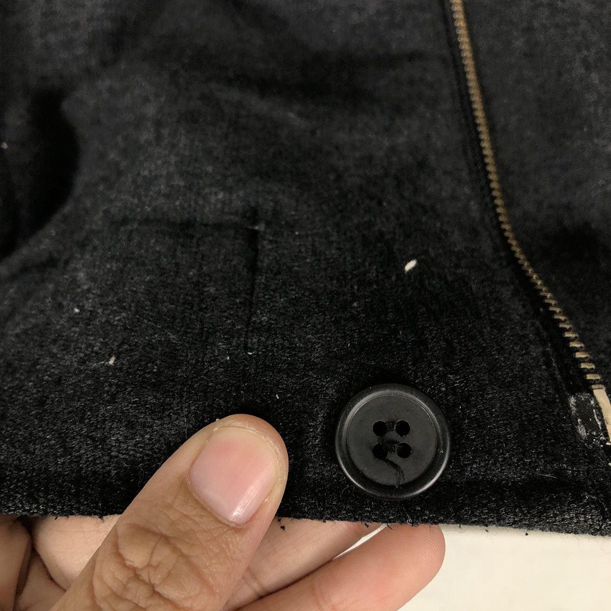 Japanese Brand 🔥90’s Vintage Wool Bomber Jacket Inspire Issey Miyake Size US M / EU 48-50 / 2 - 13 Thumbnail