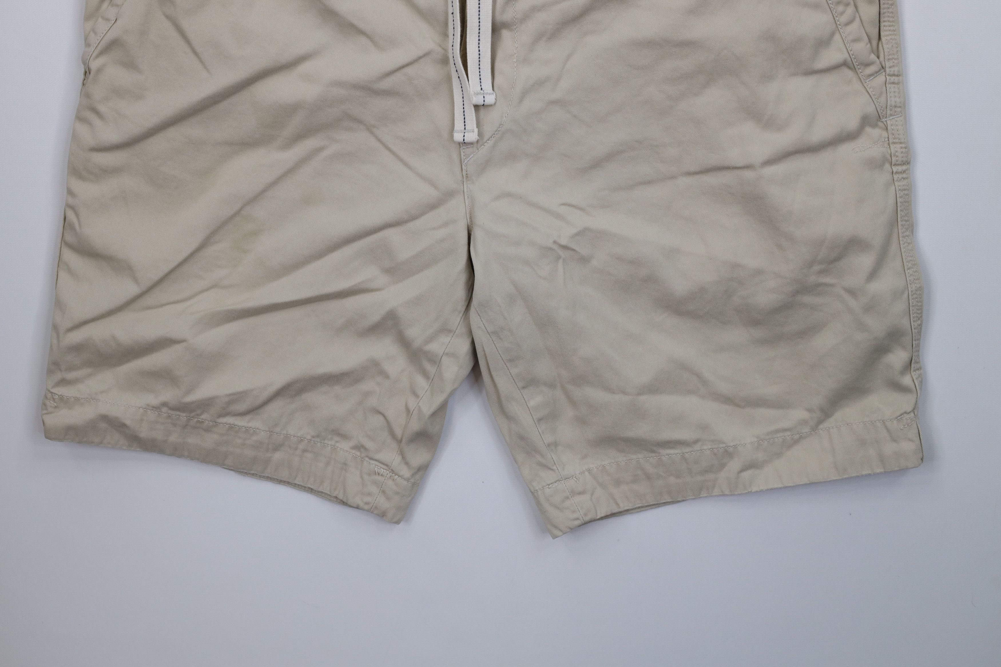 Ralph Lauren Vintage 90s Ralph Lauren Fit Heavyweight Shorts Beige Size US 38 / EU 54 - 4 Thumbnail