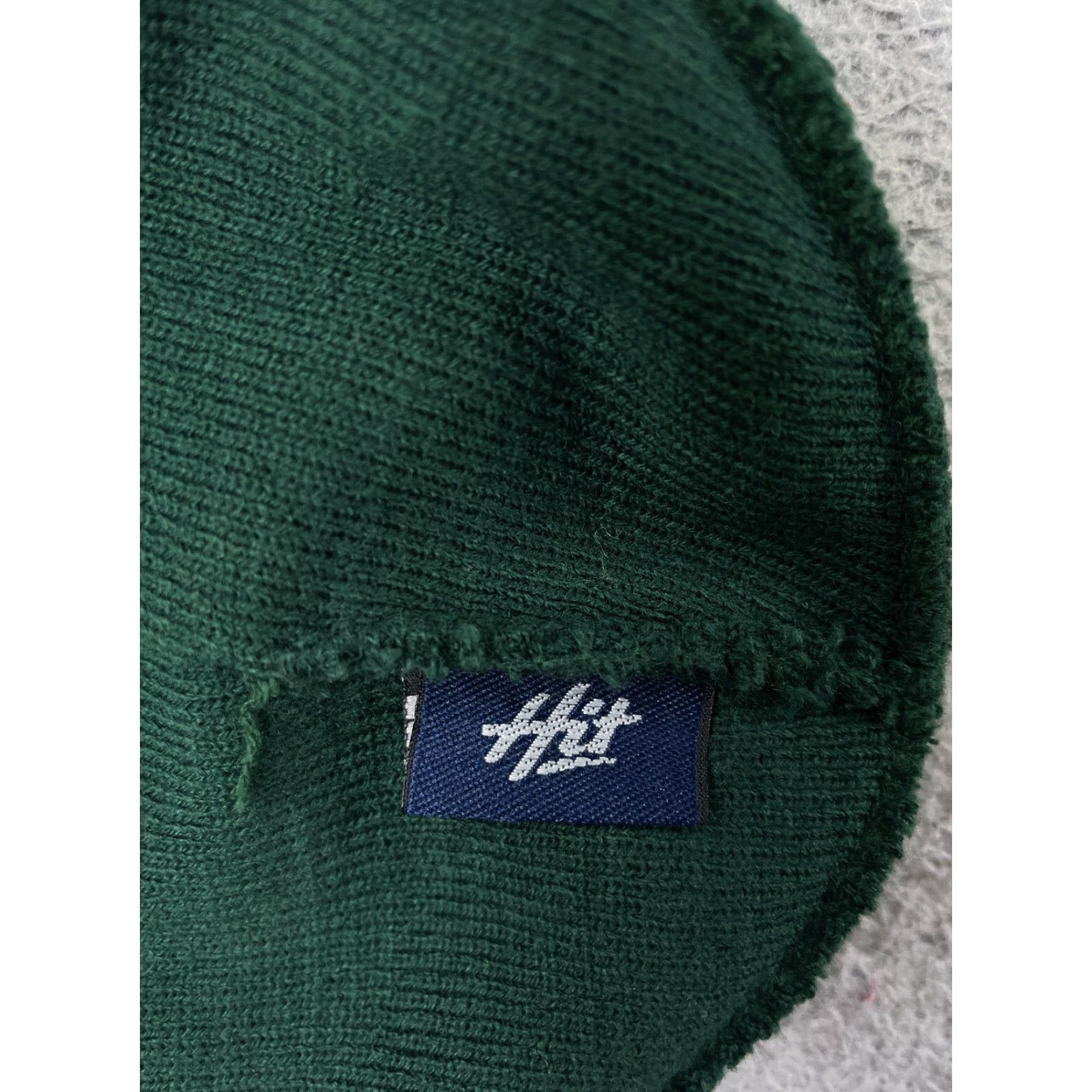 Vintage Utah Valley University Beanie Toque Adult One Size Green Knit 100% Acrylic Hat Unisex Adults Beanie School Ski University Mens Womens Boys Girls Size ONE SIZE - 6 Thumbnail