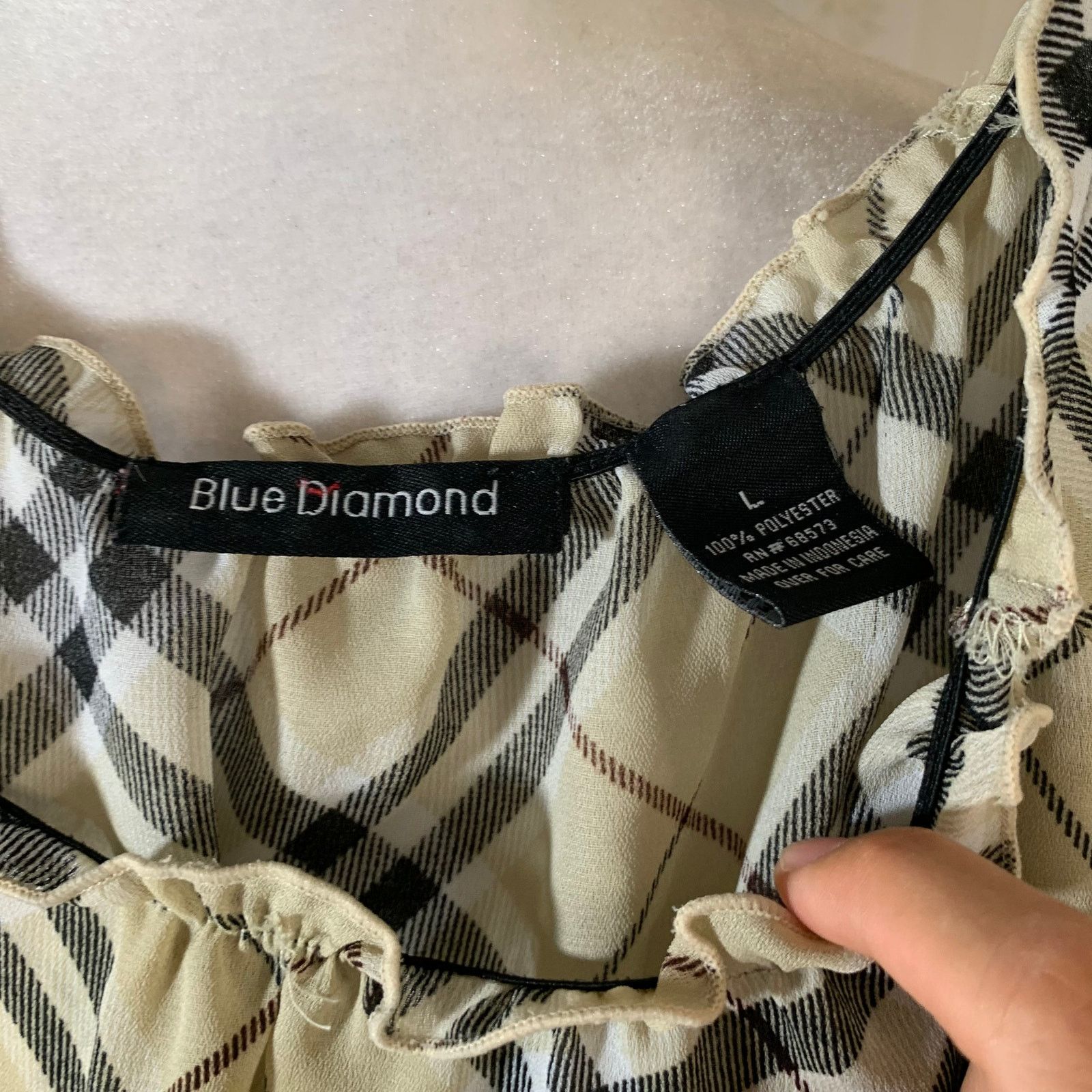Other Plaid Blouses for women size L Size L / US 10 / IT 46 - 2 Thumbnail