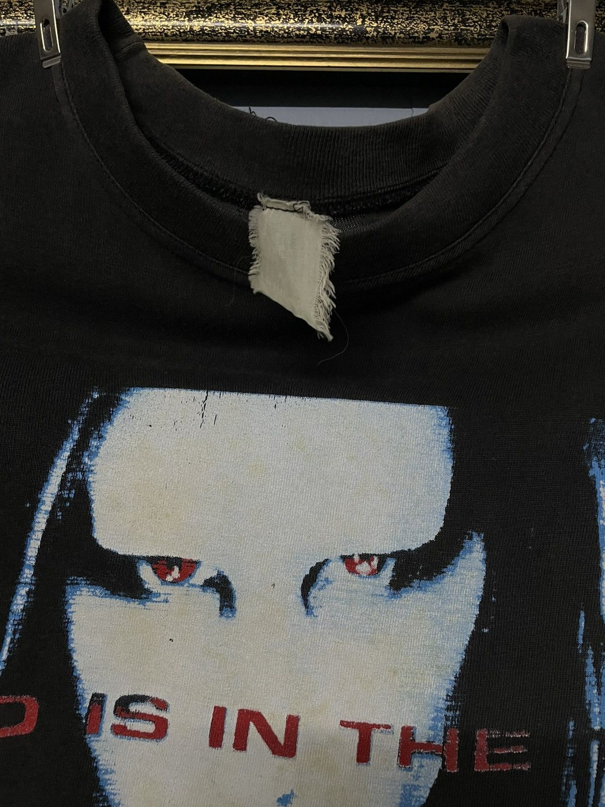 Band Tees Vintage 90s Original Marilyn Manson God Tv Sunfaded Band Tee Size US XL / EU 56 / 4 - 12 Thumbnail