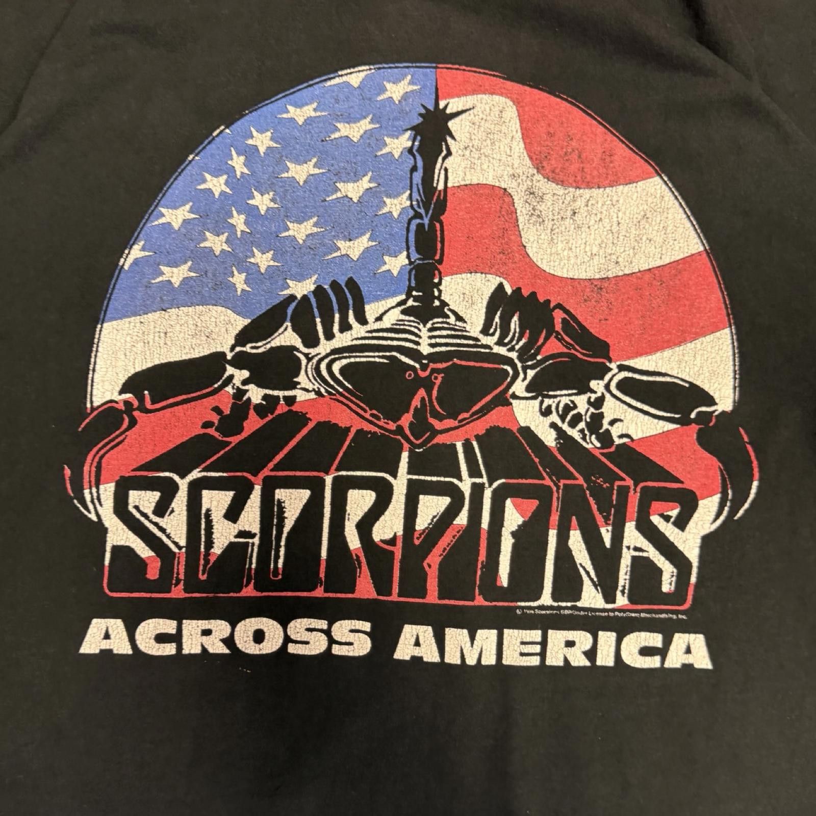 Fruit Of The Loom 1996 Scorpions Across American Tour -- XL -- Size US XL / EU 56 / 4 - 3 Thumbnail