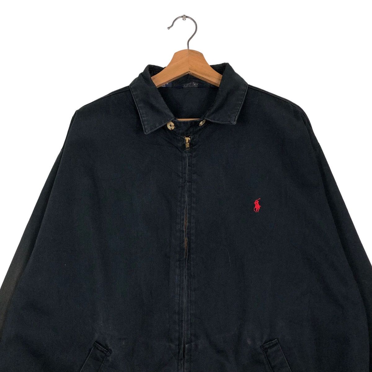 Polo Ralph Lauren 🔥Vintage Bomber Jacket Polo Ralph Lauren Made in USA Size US L / EU 52-54 / 3 - 3 Thumbnail