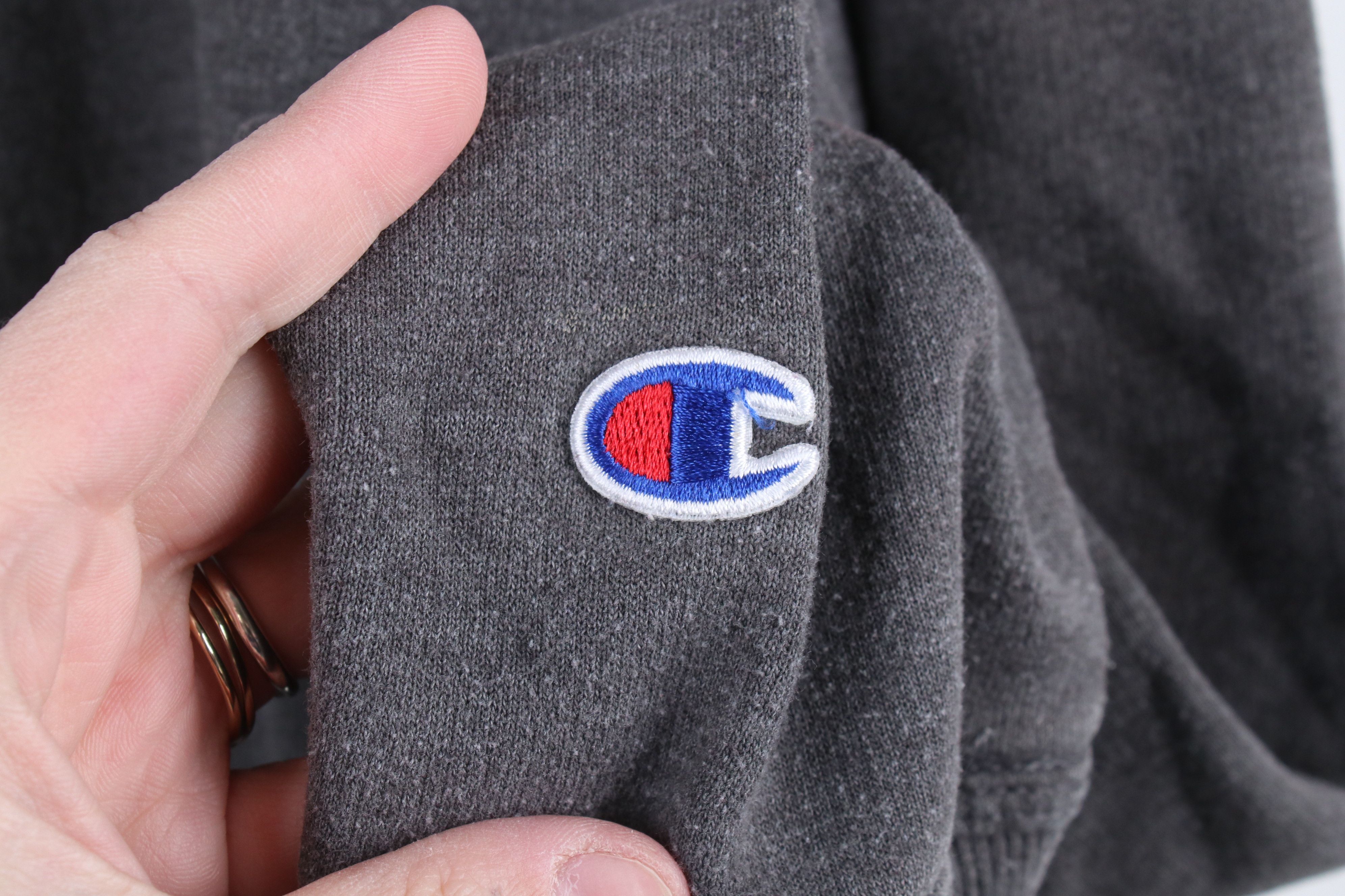 Champion × Vintage Vintage Champion Monochrome Crewneck Sweatshirt Gray Size US M / EU 48-50 / 2 - 4 Thumbnail