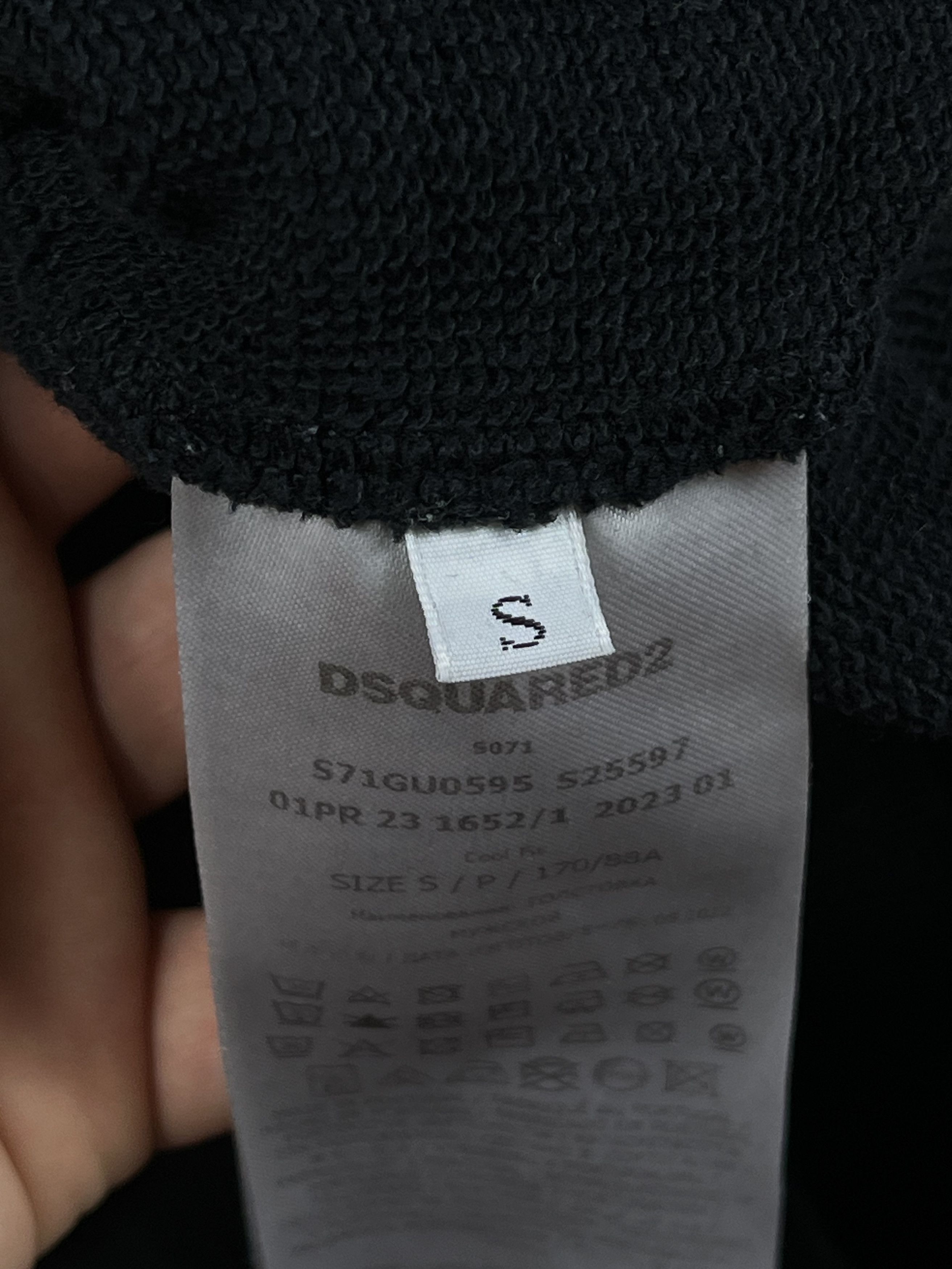 Designer × Dsquared2 Dsquared2 Boxy hoodie flame logo Size US S / EU 44-46 / 1 - 6 Thumbnail